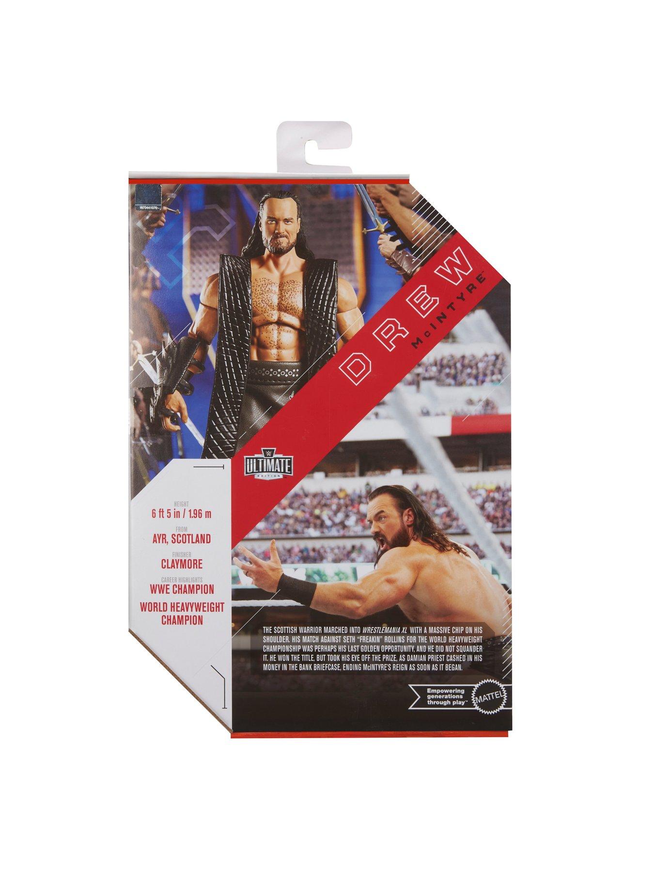 WWE Drew McIntyre Action Figure in 6-inch Scale with