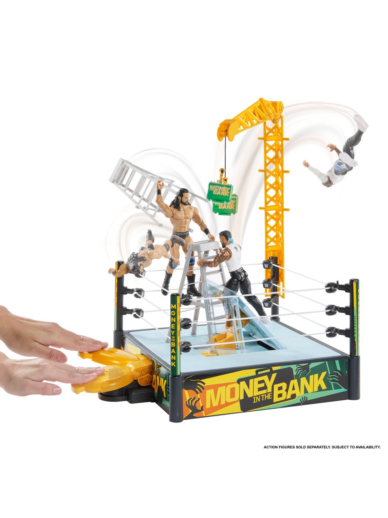 Image 5 of 8 of WWE Money in the Bank Cash-In Ring Playset with 40+ Sounds and Phrases