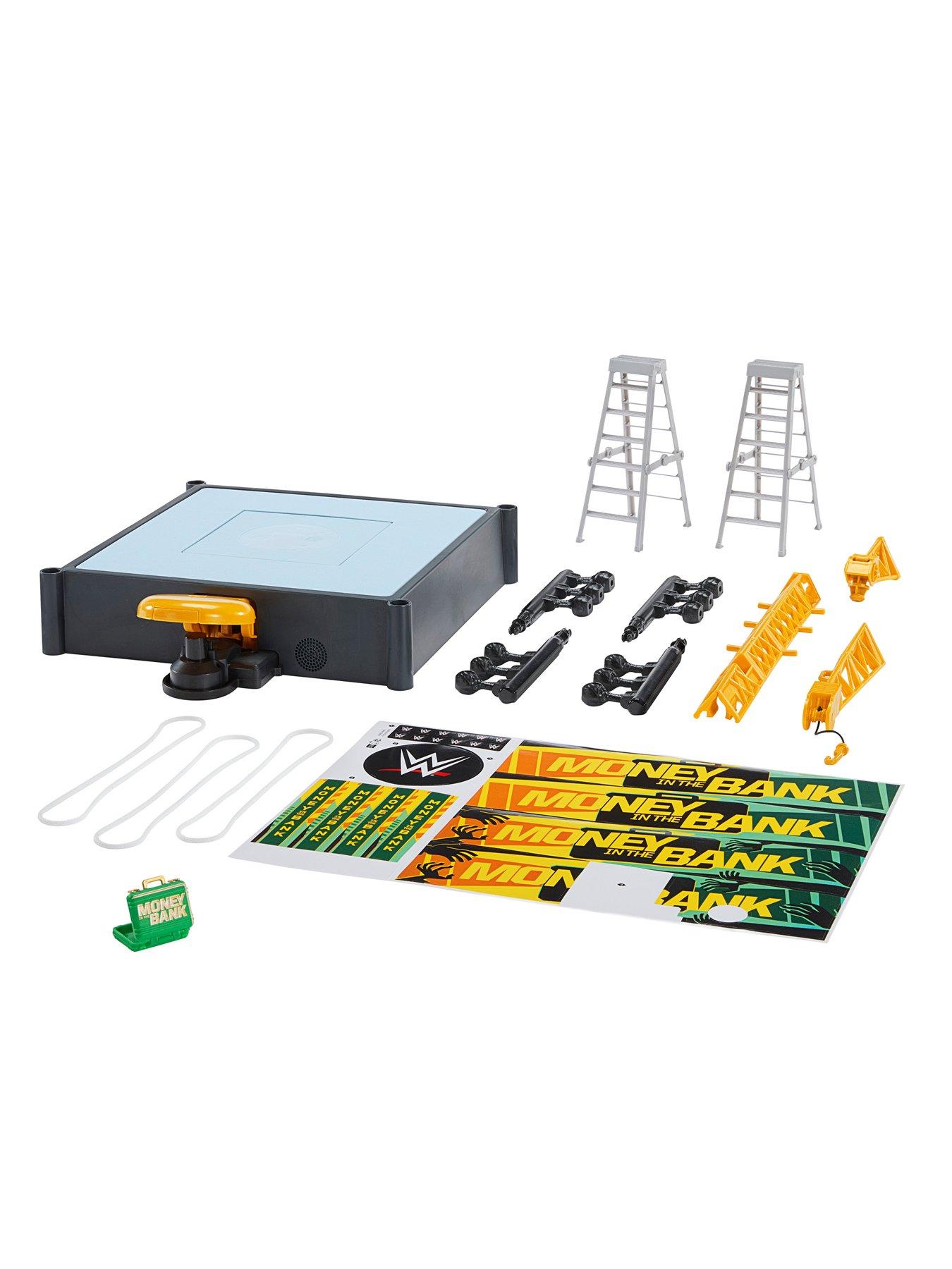 Image 6 of 8 of WWE Money in the Bank Cash-In Ring Playset with 40+ Sounds and Phrases