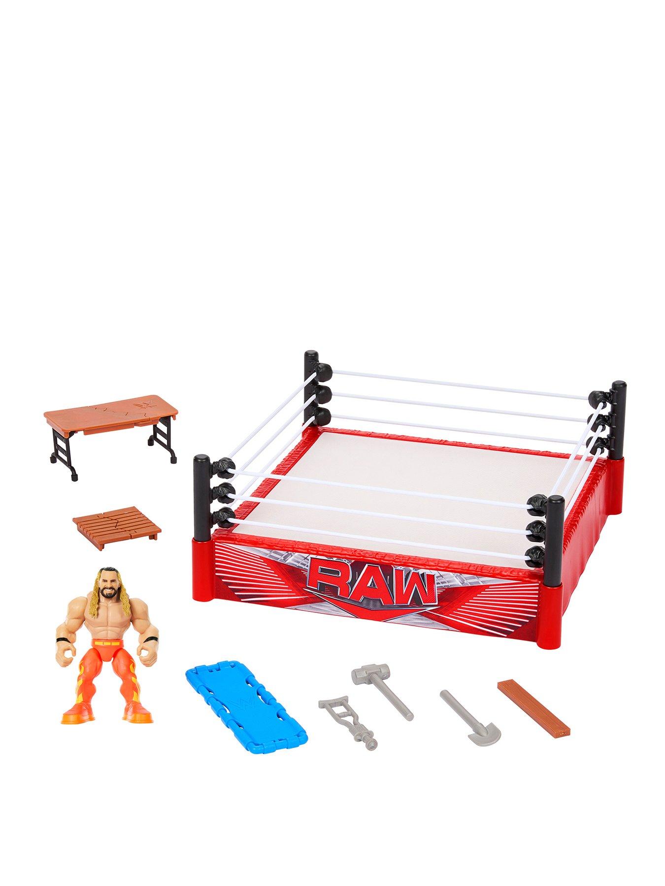 Image of WWE Knuckle Crunchers Rebound Ring Playset