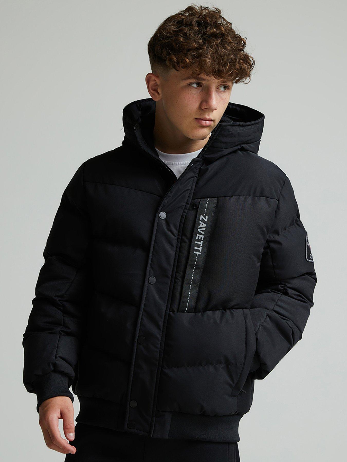 Zavetti Canada Junior Boys Zovetio Bomber Jacket - Black