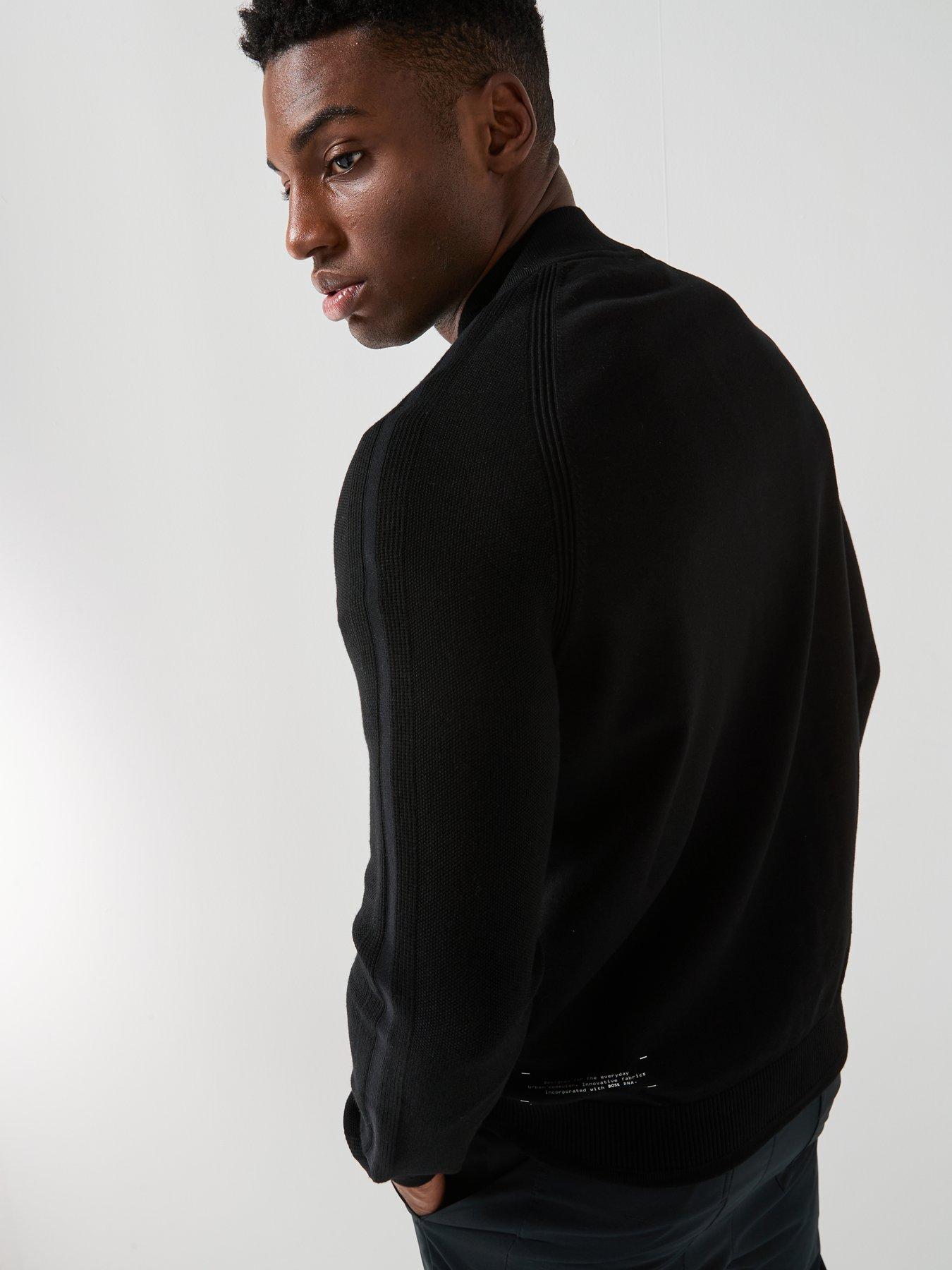 boss-civic-hybrid-regular-fit-zip-through-knitted-jumper-jacket-blackstillFront