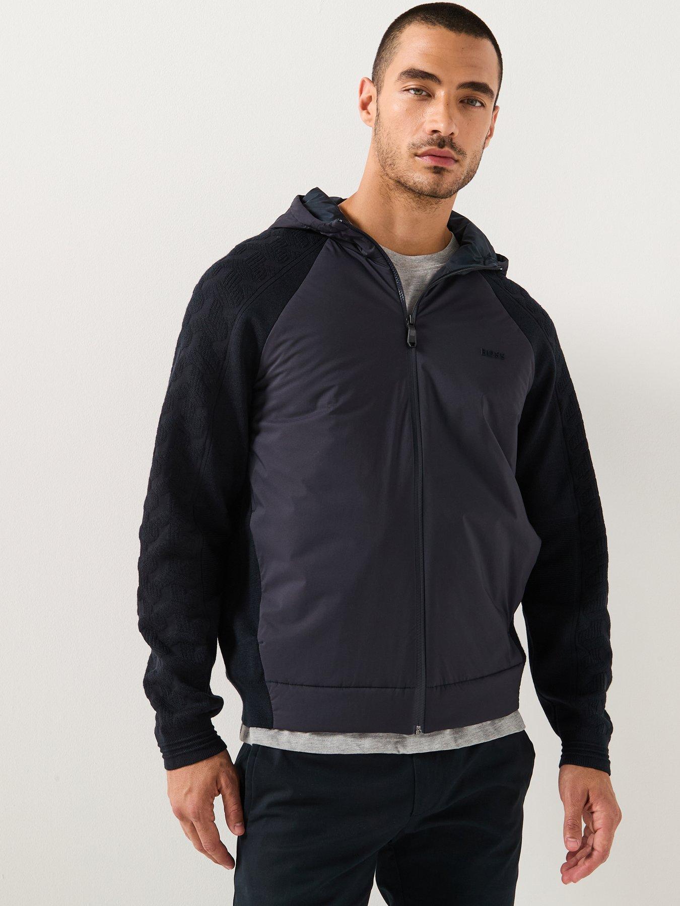 boss-mirror-hybrid-regular-fit-hooded-knitted-jacketnbsp--navy