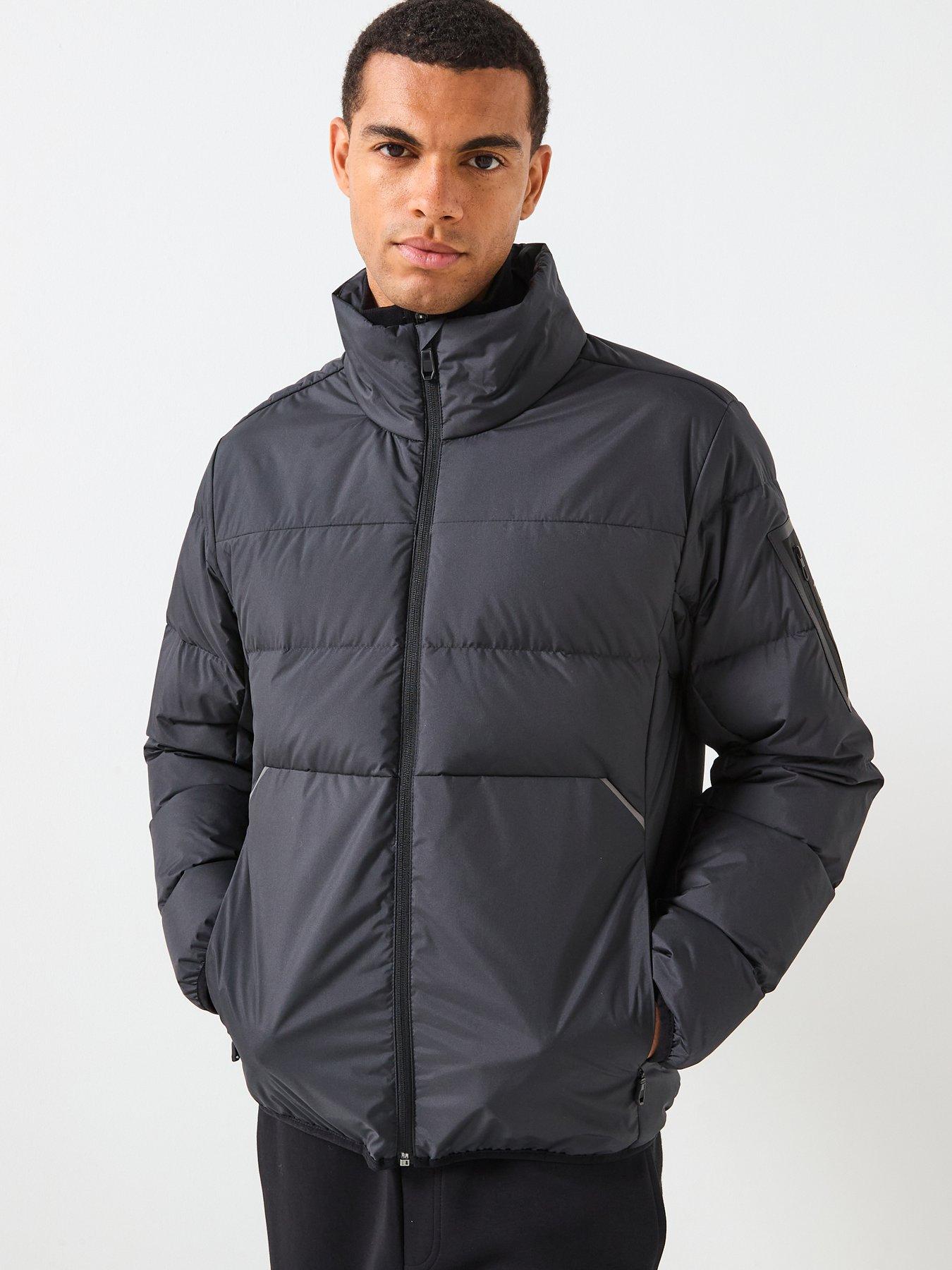 BOSS Urbanex Regular Fit Midweight Puffer Jacket - Navy