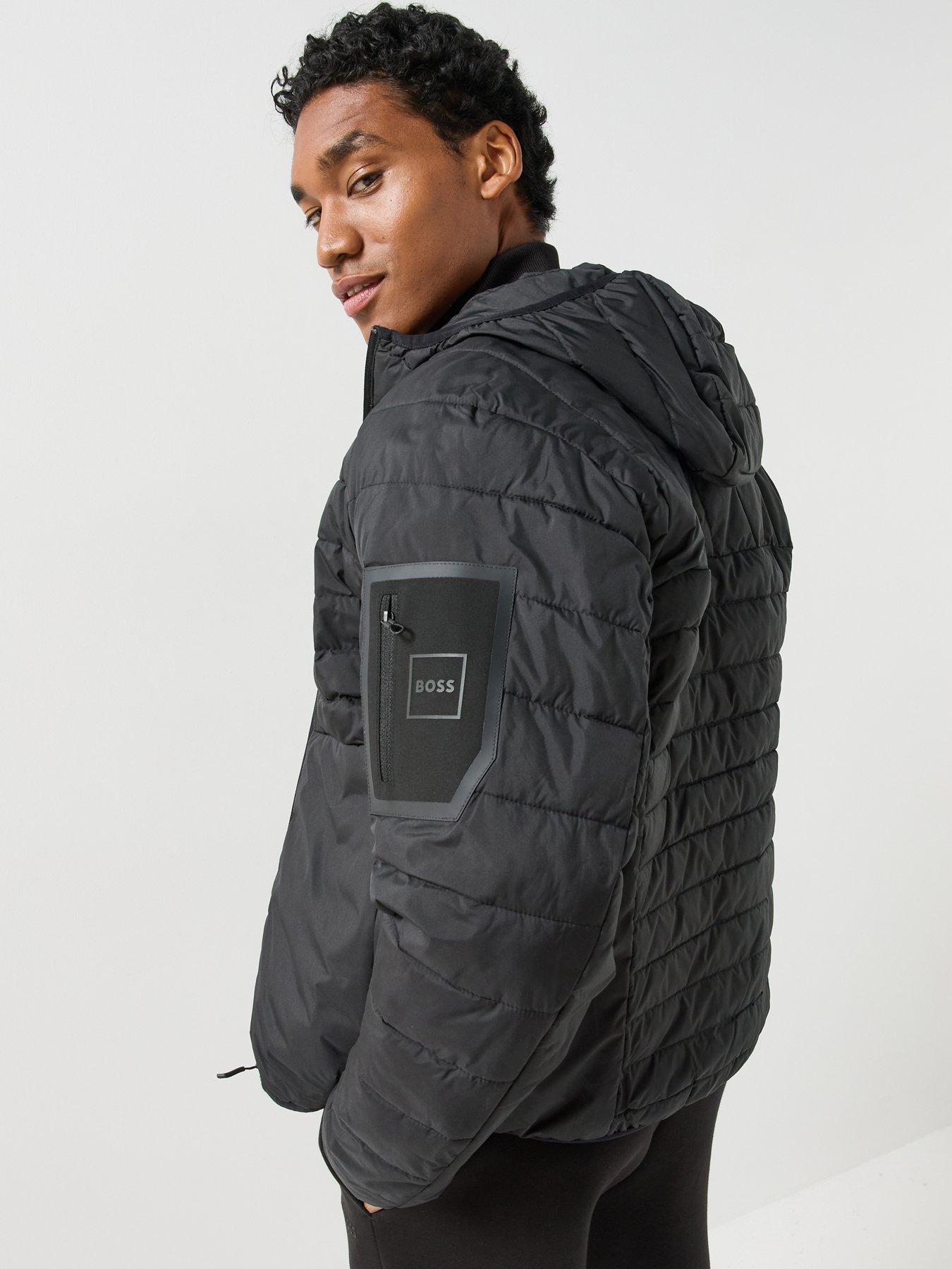 Image 5 of 6 of BOSS Boss Urbanex Regular Fit Light Quilted Hooded Jacket