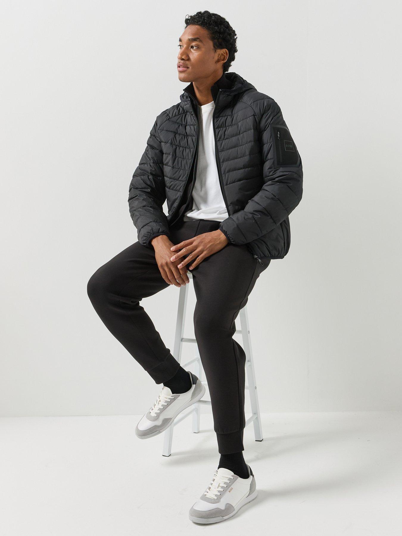 Image 6 of 6 of BOSS Boss Urbanex Regular Fit Light Quilted Hooded Jacket