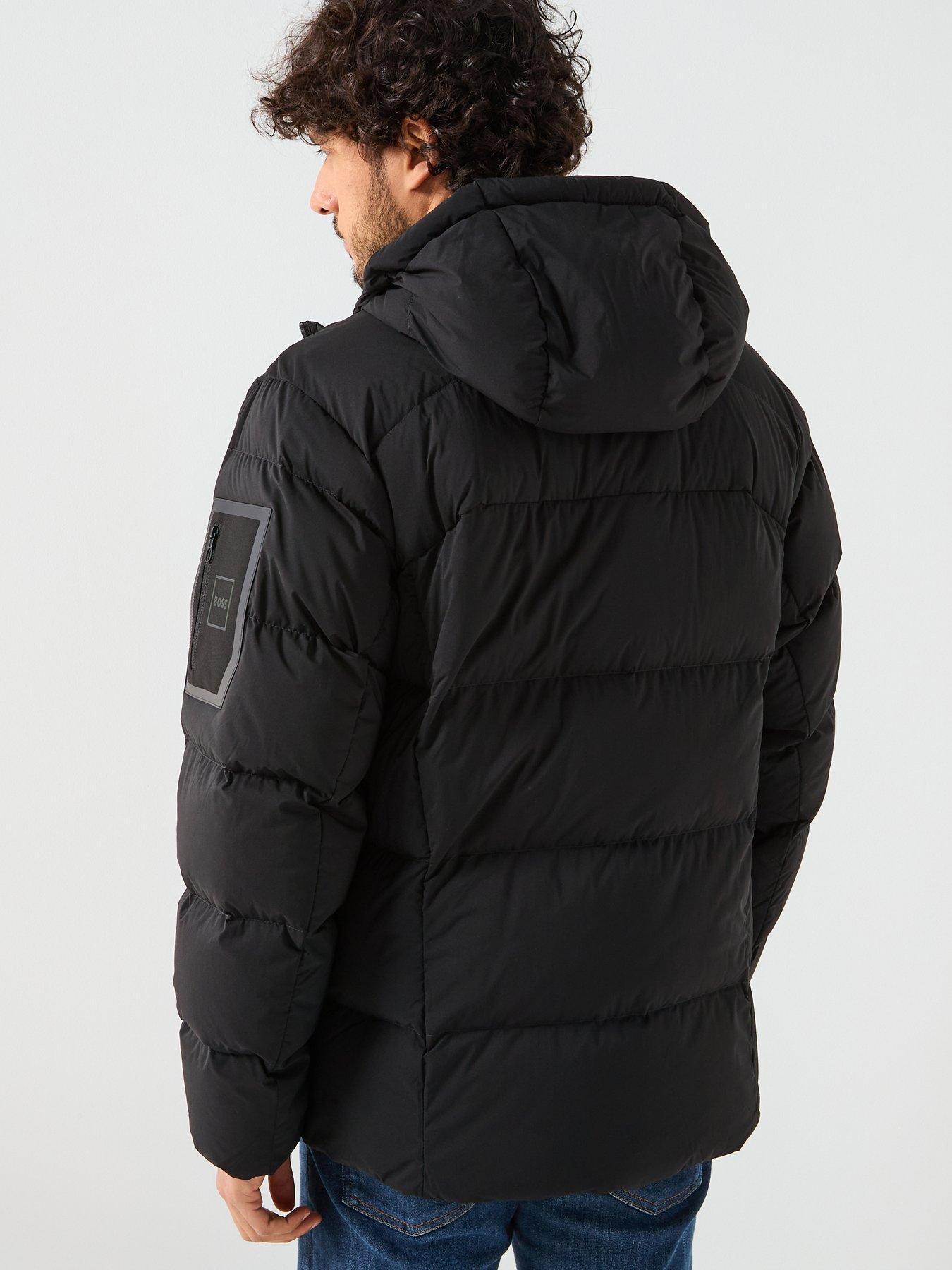 boss-riplite-quilted-hooded-parka-blackstillFront