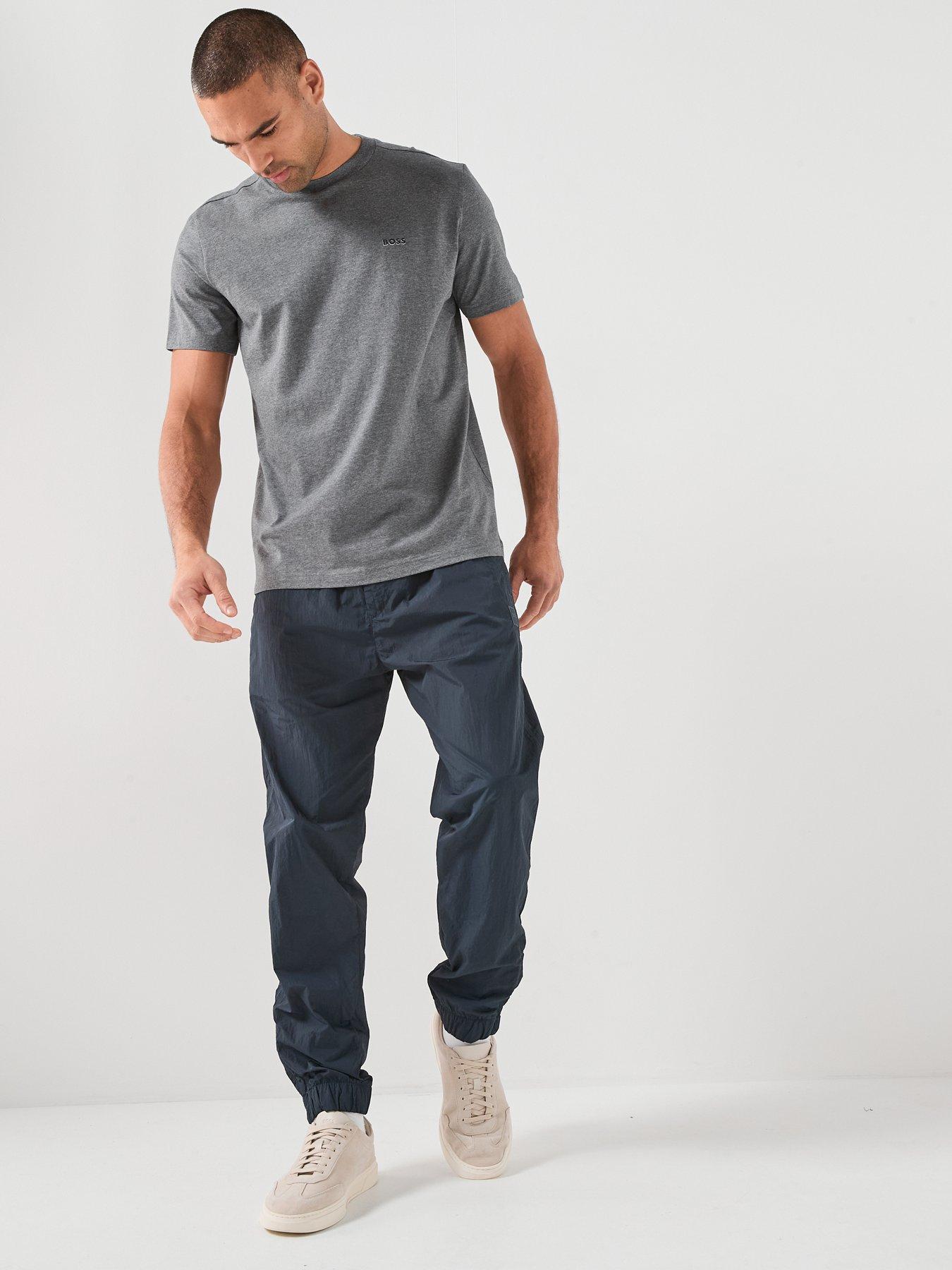boss-regular-fit-t-shirt-dark-greyback