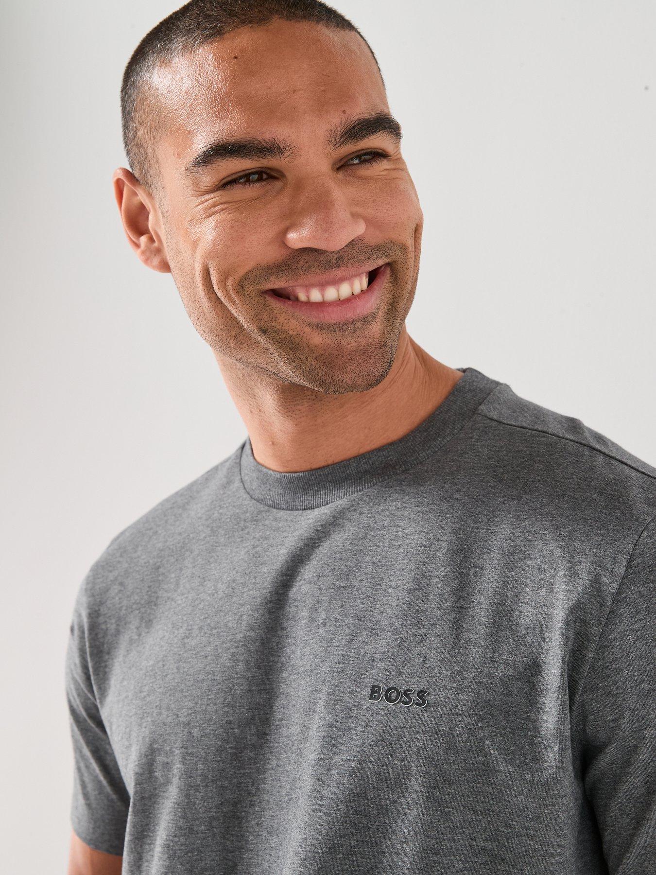 boss-regular-fit-t-shirt-dark-greyoutfit
