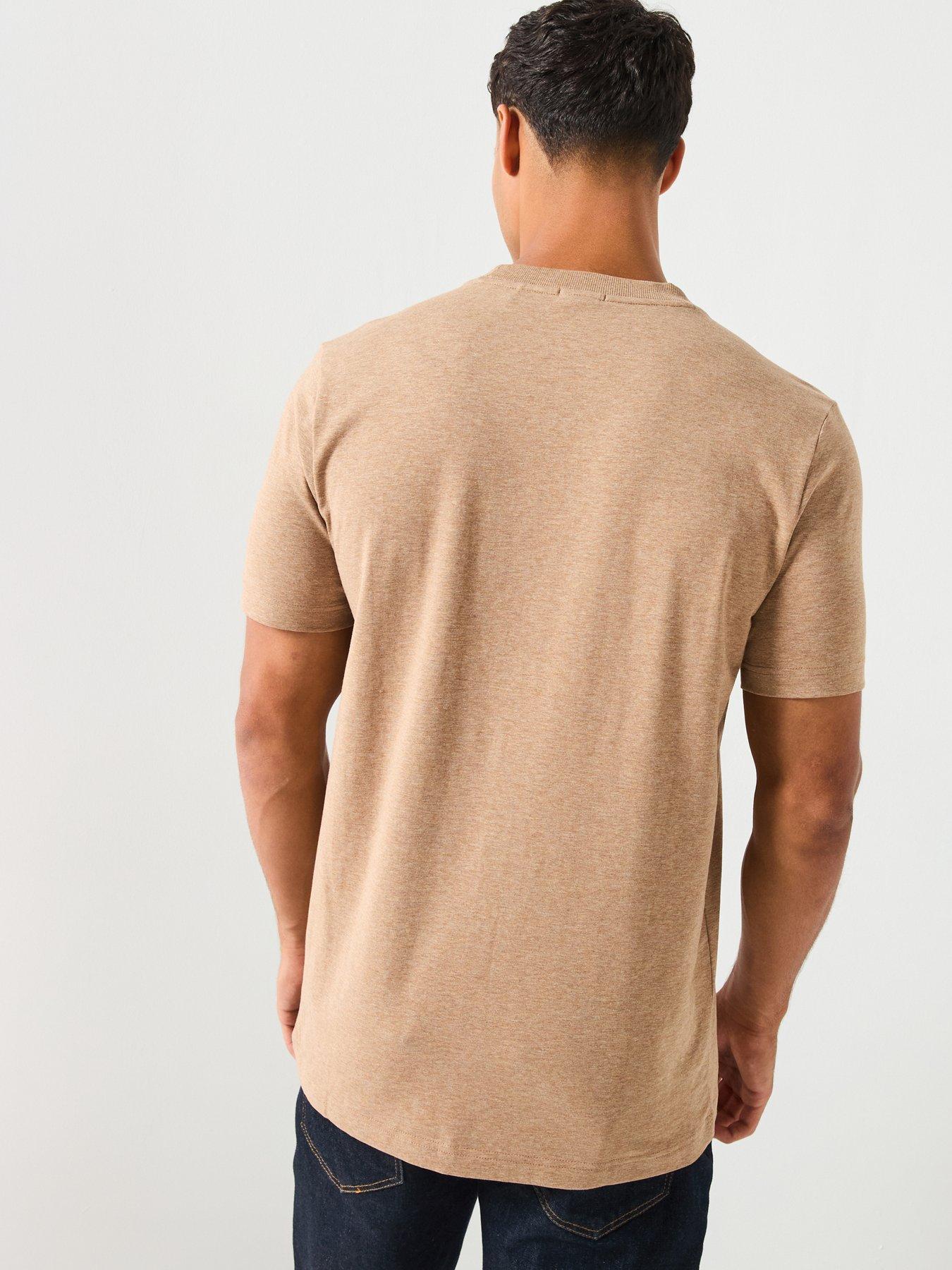 Image 2 of 6 of BOSS Regular Fit T-Shirt - Dark Beige