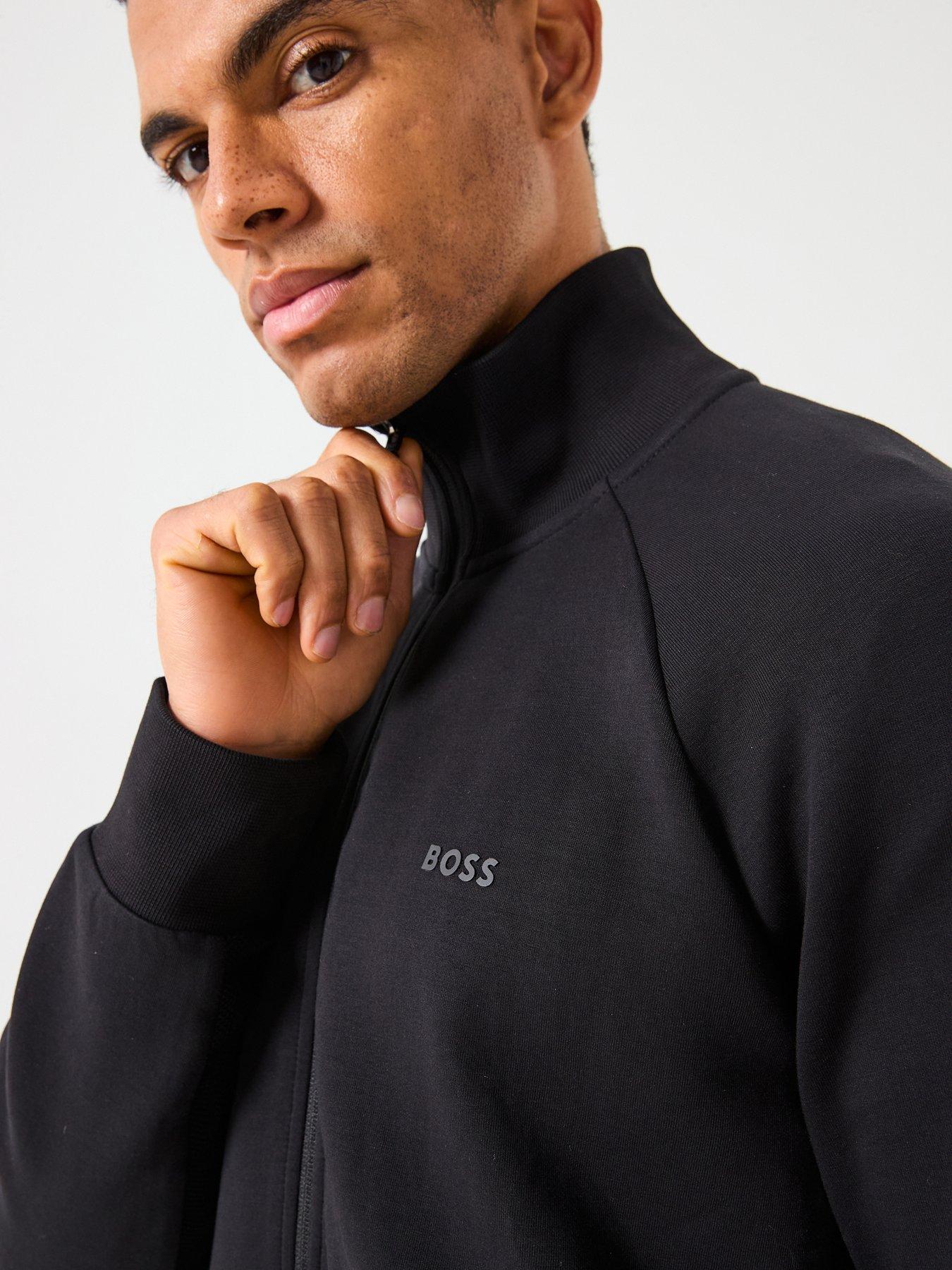 boss-tracksuit-set-regular-fit-stripe-funnel-neck-tracksuit-blackoutfit