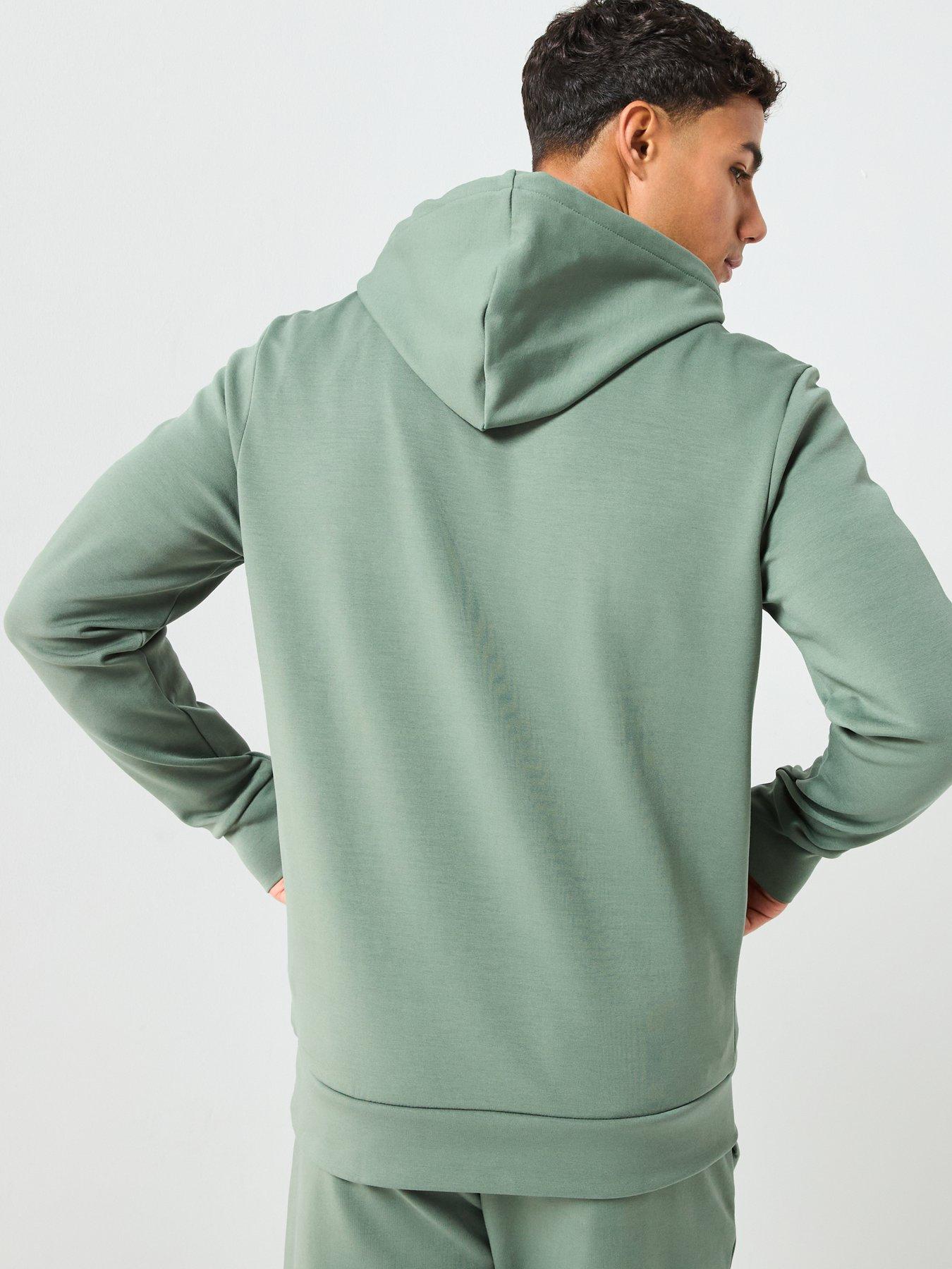 Image 2 of 5 of BOSS Soody Zone Regular Fit 3D Logo Hoodie - Green