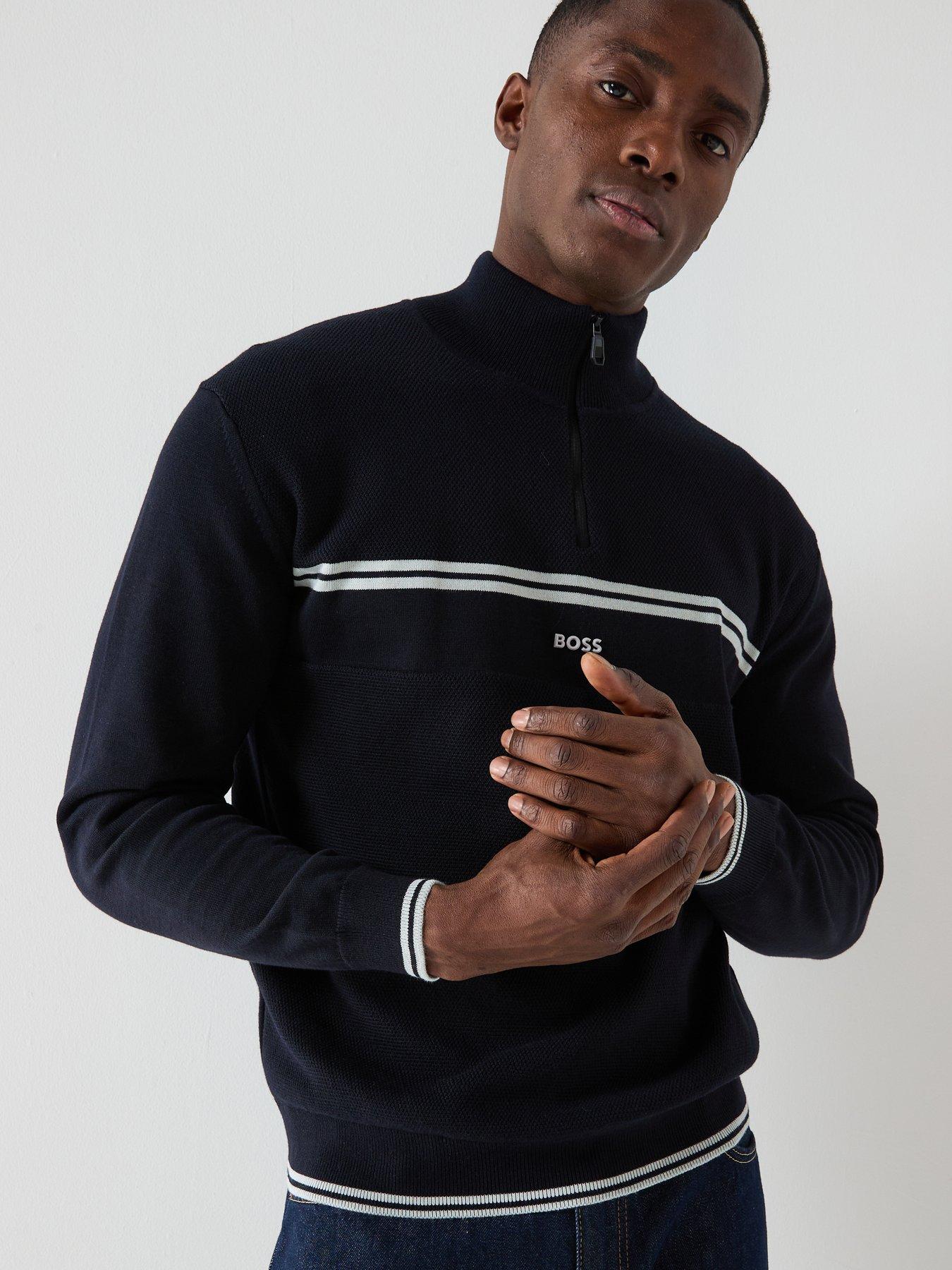 boss-k_zone-regular-fit-quarter-zip-stripe-knitted-jumper-navyoutfit