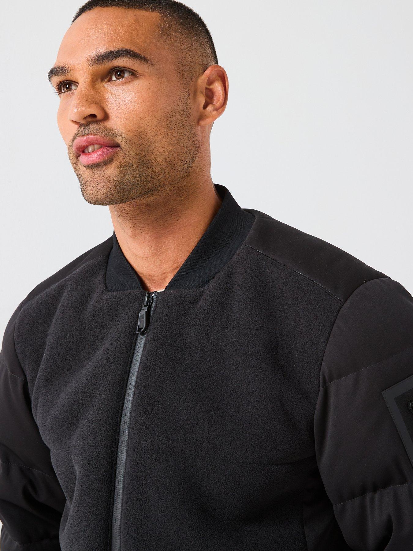 boss-fleeced-front-bomber-jacket-blackoutfit