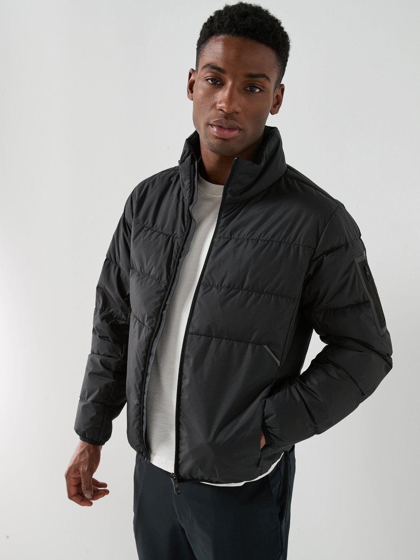 BOSS Urbanex Regular Fit Midweight Puffer Jacket - Black