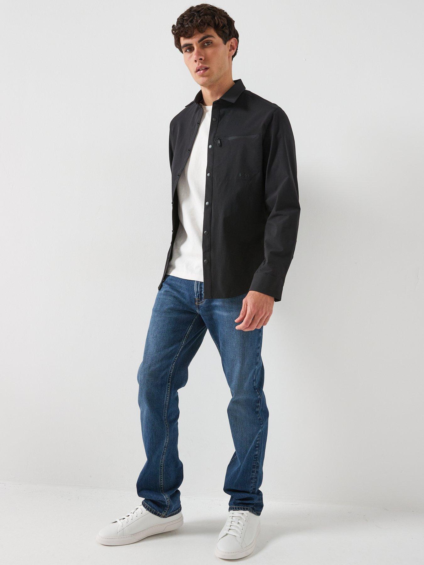 boss-clash-relaxed-fit-stretch-button-through-overshirt-blackback