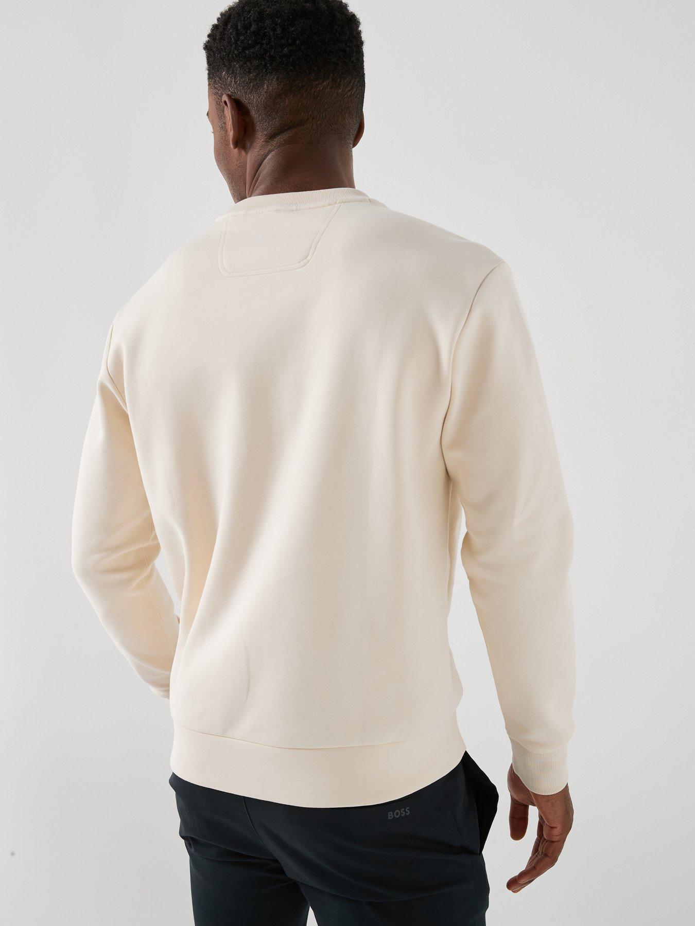 boss-salbo-chest-logo-crew-sweat-light-beigestillFront