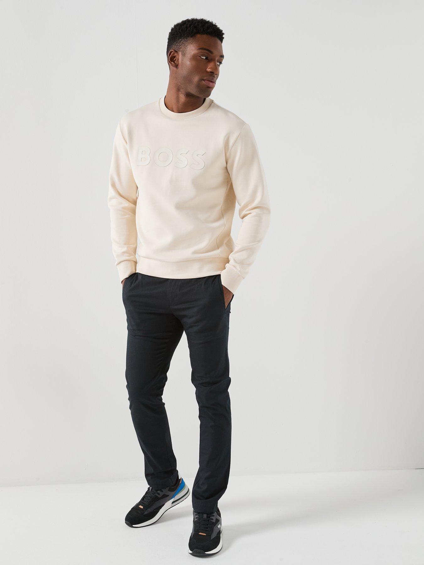 boss-salbo-chest-logo-crew-sweat-light-beigeback