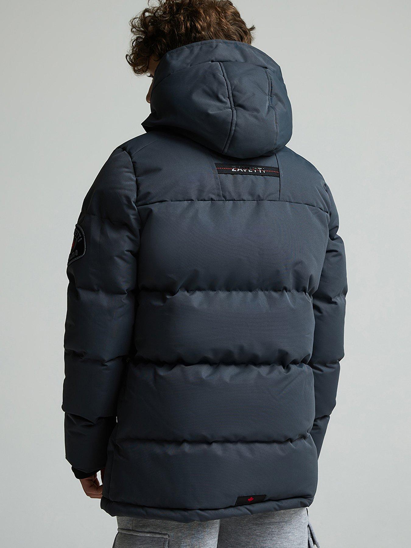 Image 3 of 6 of Zavetti Canada Junior Boys Ontariona Puffer Jacket - Grey