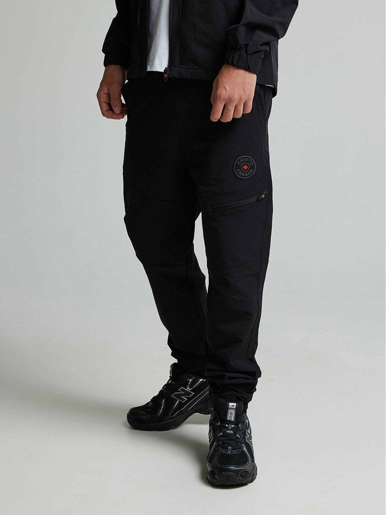 Zavetti Canada Junior Boys Revosso Woven Pants - Black