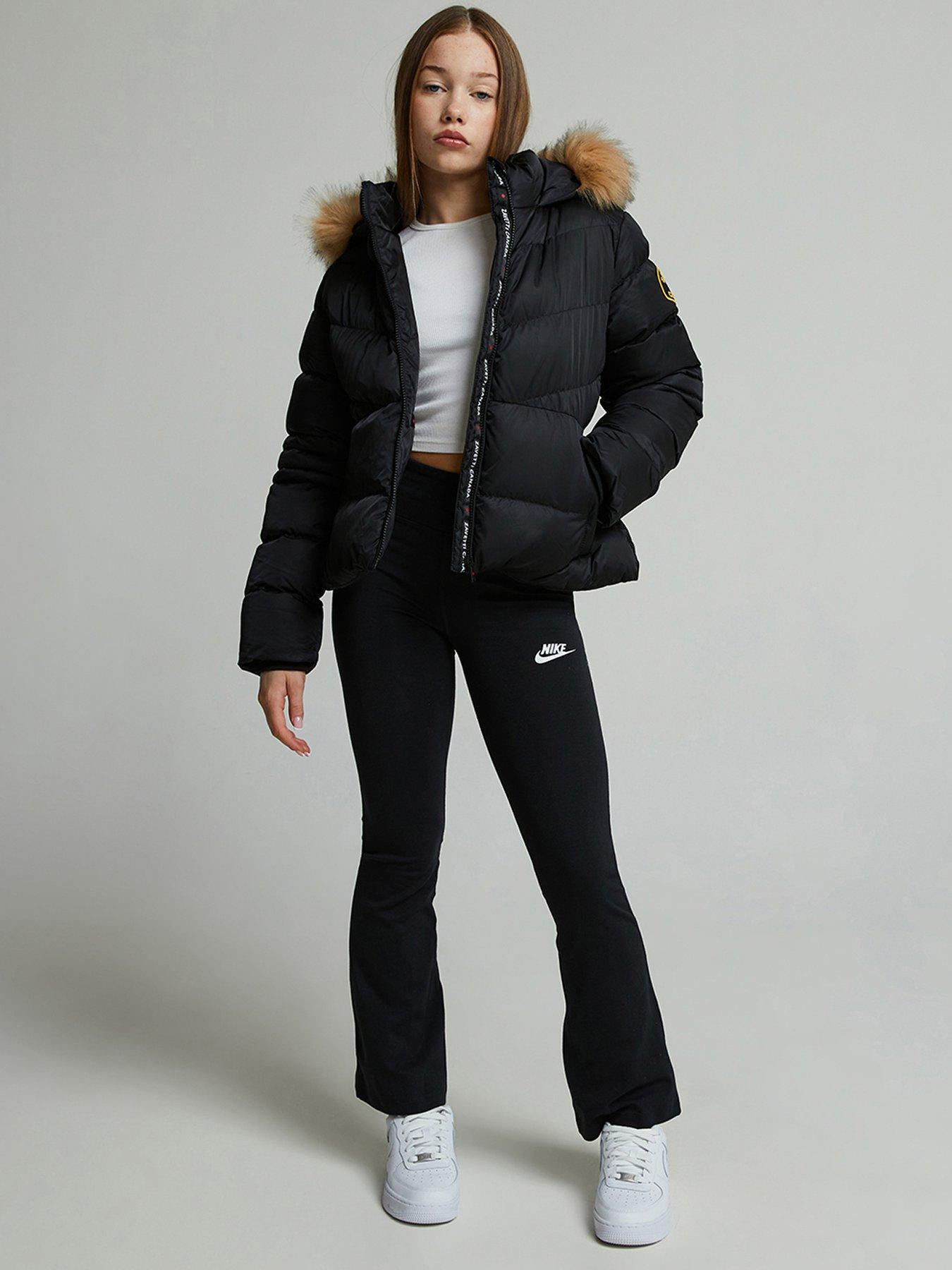zavetti-canada-junior-girls-allessia-short-puffer-jacket-blackstillFront