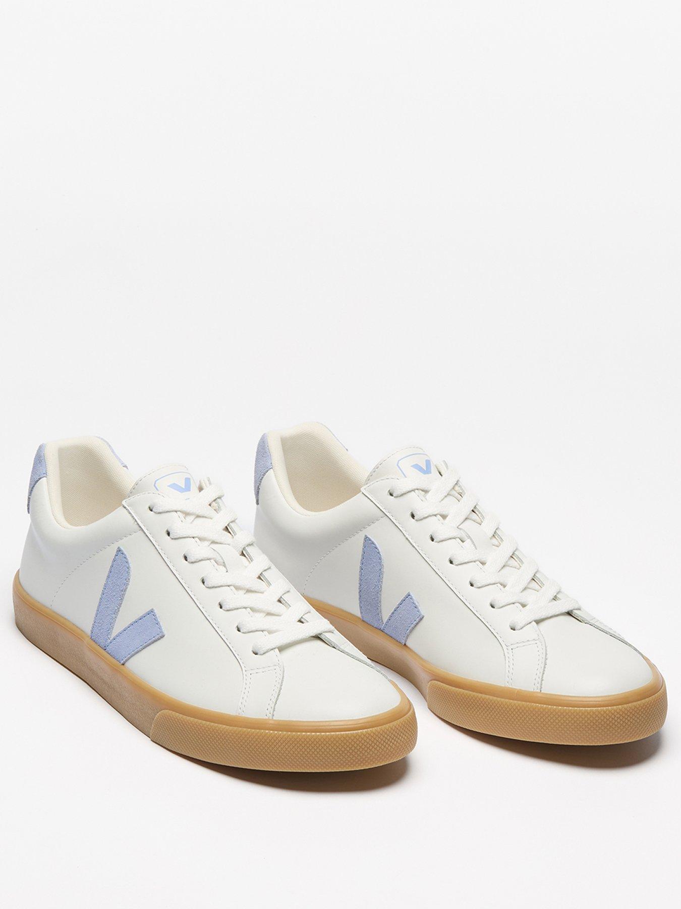 veja-womens-esplar-logo-leather-trainer--bluewhitestillFront