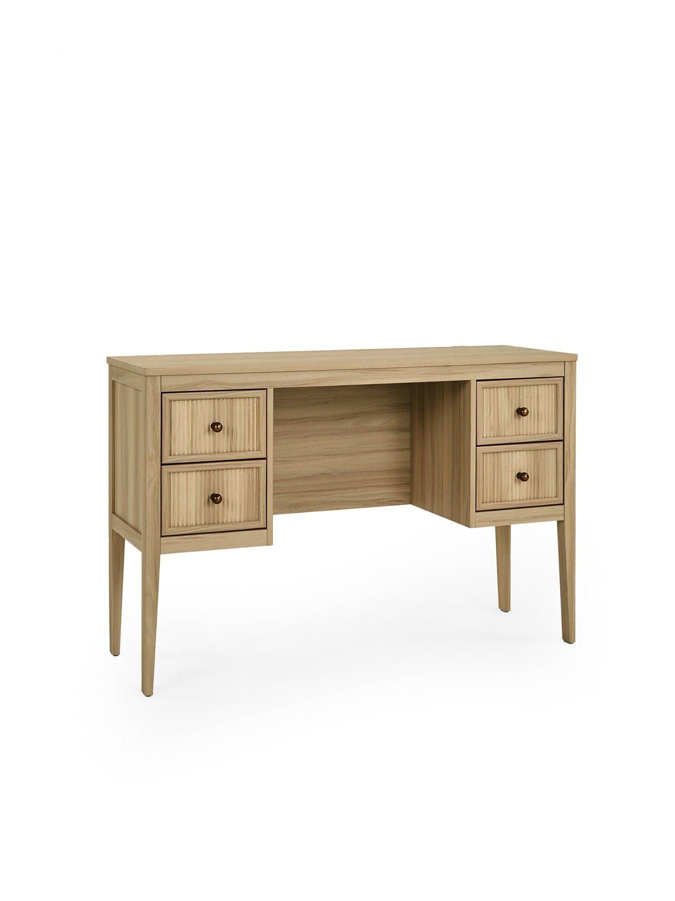Image 3 of 7 of Michelle Keegan Home Lindley Dressing Table - Oak - FSC&reg; Certified