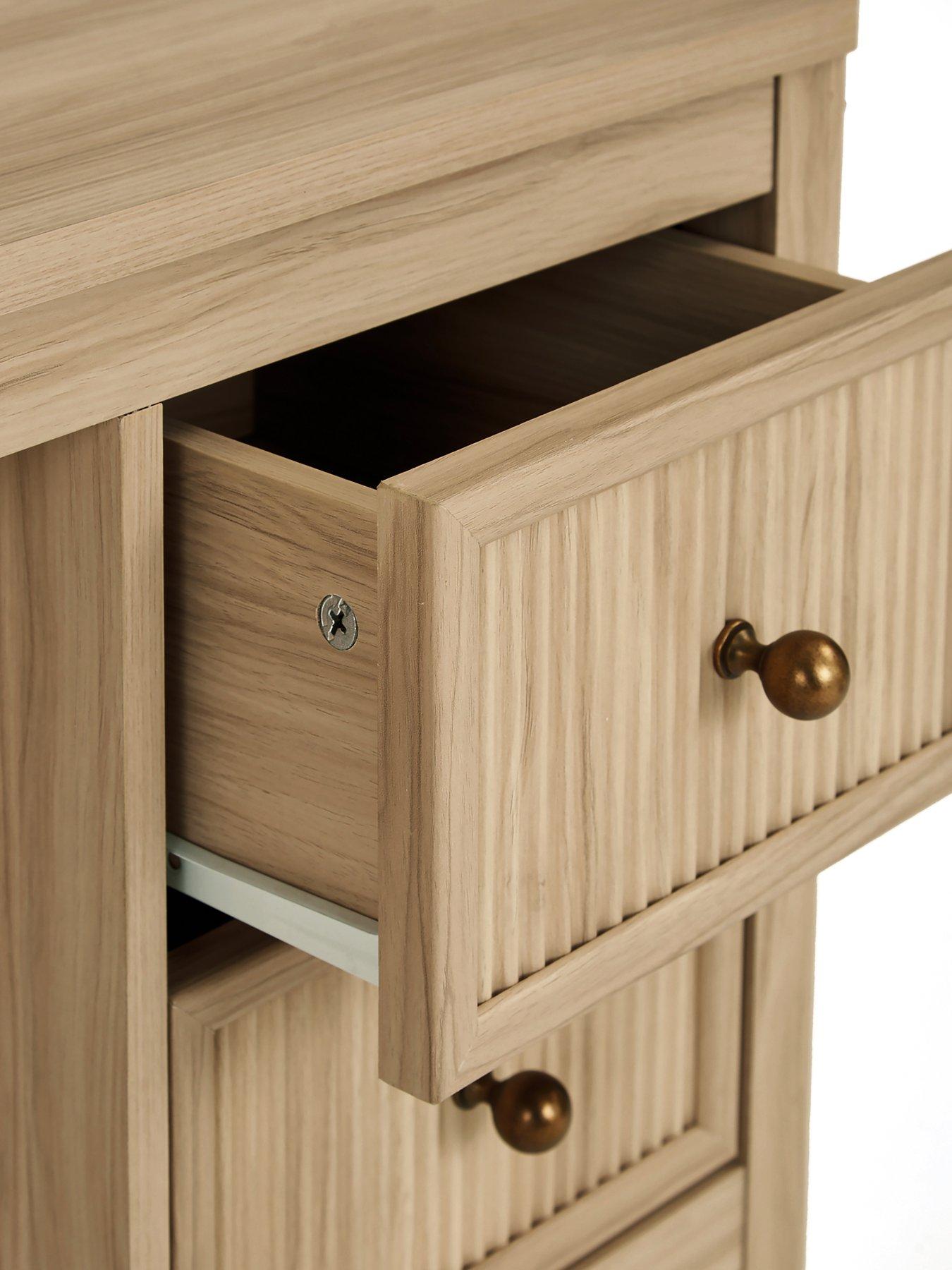 Image 5 of 7 of Michelle Keegan Home Lindley Dressing Table - Oak - FSC&reg; Certified