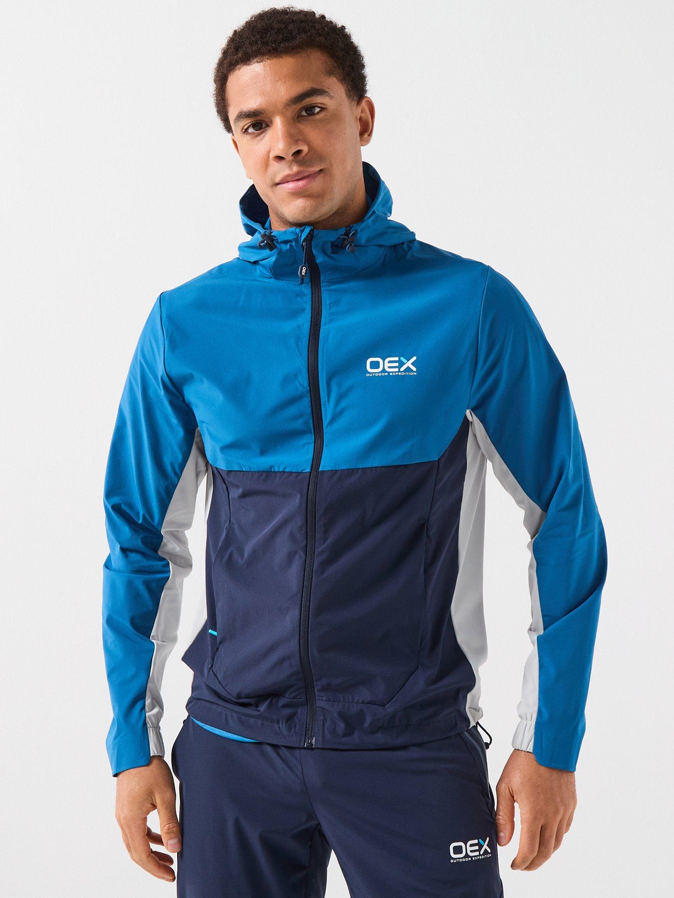 Image 1 of 6 of OEX Mens Pental Tracktop- Dark Blue
