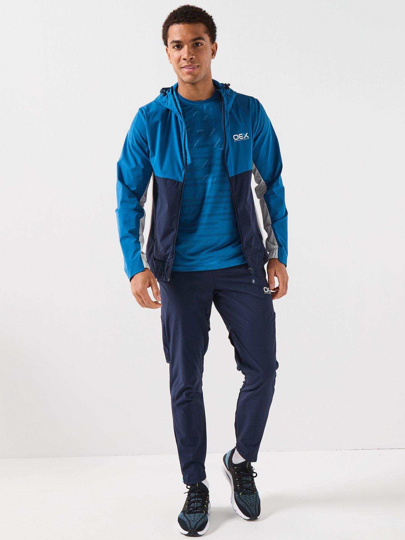 Image 3 of 6 of OEX Mens Pental Tracktop- Dark Blue