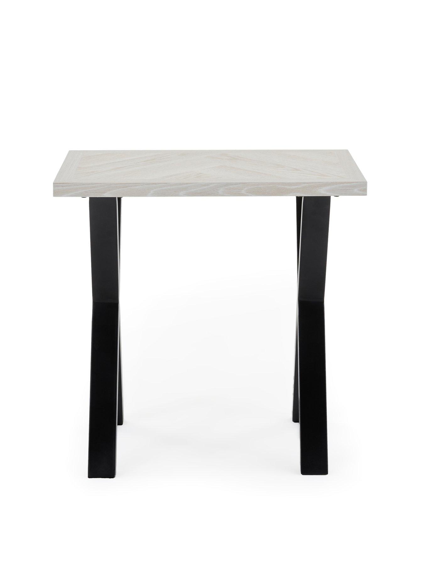 Image 3 of 6 of The Very Collection Kaia Sofa Side Table - Grey/Black&nbsp;- FSC&reg; Certified