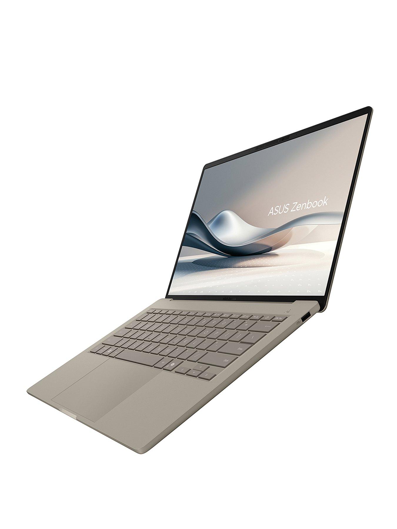Image 3 of 7 of Asus Zenbook A14 - Qualcomm Snapdragon X - 16GB RAM - 1TB SSD - 14in WUXGA(WU) OLED - Gold