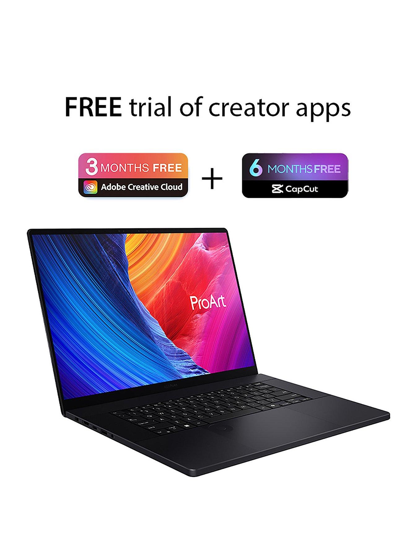 asus-proart-p16nbsplaptopnbsp--16in-wquxga-wqu-olednbspgeforce-rtx-5070-amd-ryzen-ai-9-64gb-ram-2tb-ssdnbsp--blackstillFront