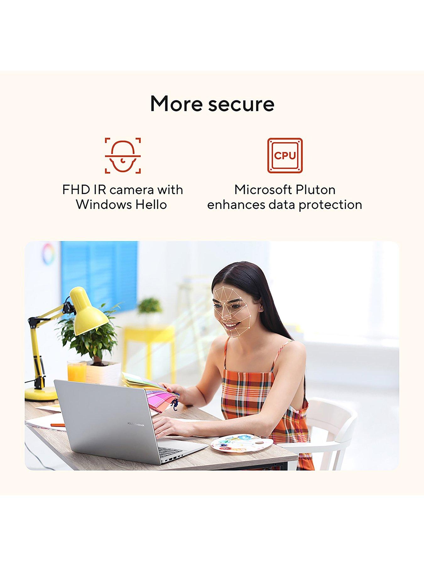 Image 6 of 7 of Asus Vivobook 16 Copilot+ PC - AMD Ryzen AI 7 - 16GB RAM - 1TB SSD - 16in Laptop WUXGA(WU) - Blue