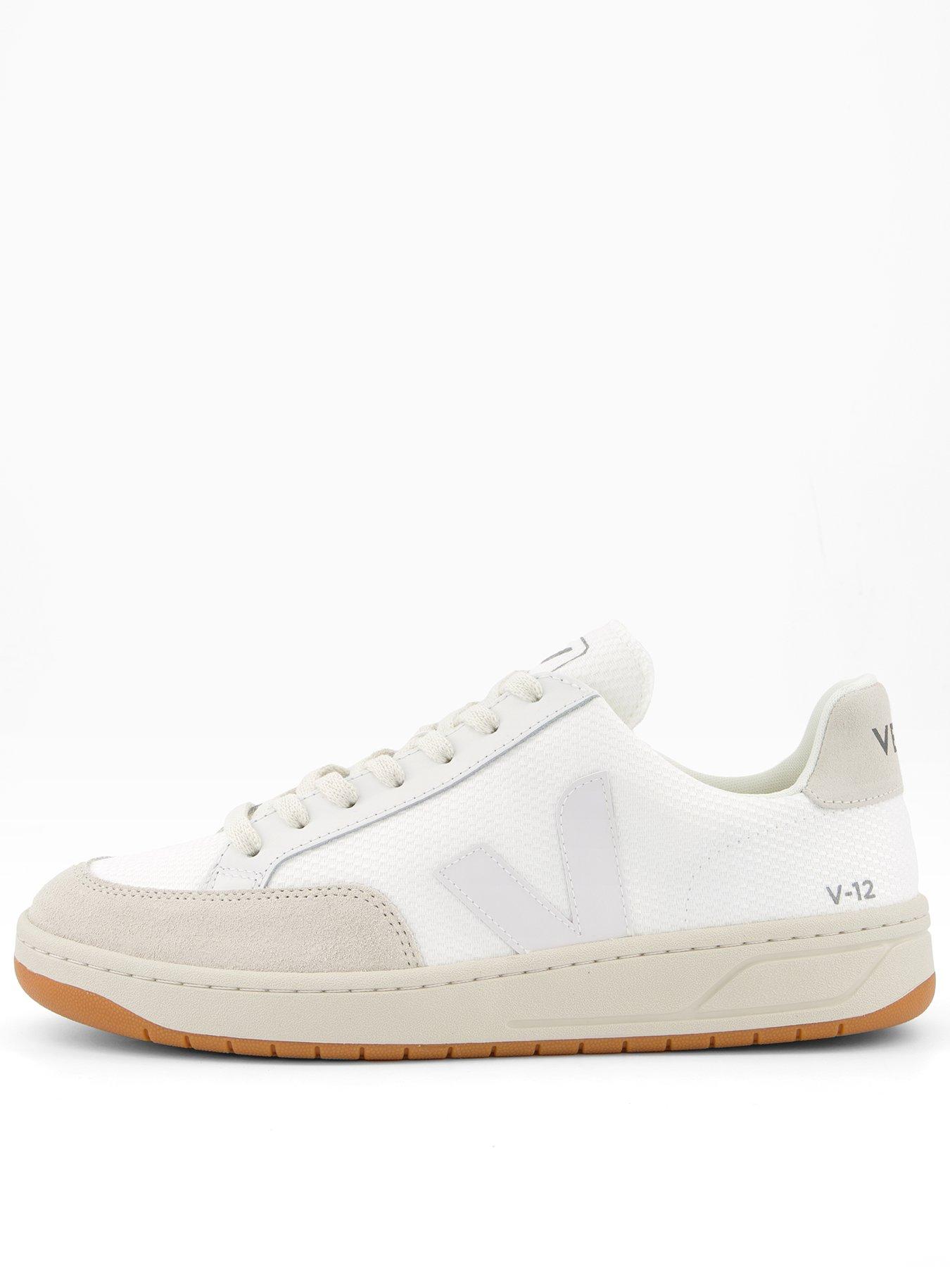 Veja Unisex V-12 B-Mesh Trainers - White
