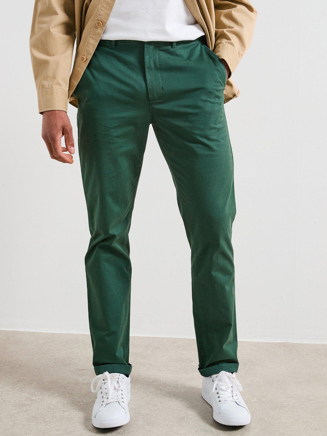 tommy-hilfiger-core-denton-essential-twill-trousers-dark-green