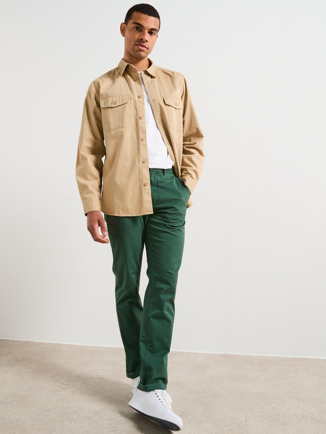 tommy-hilfiger-core-denton-essential-twill-trousers-dark-greenback