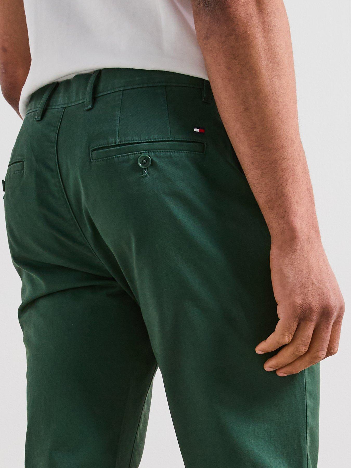 tommy-hilfiger-core-denton-essential-twill-trousers-dark-greendetail