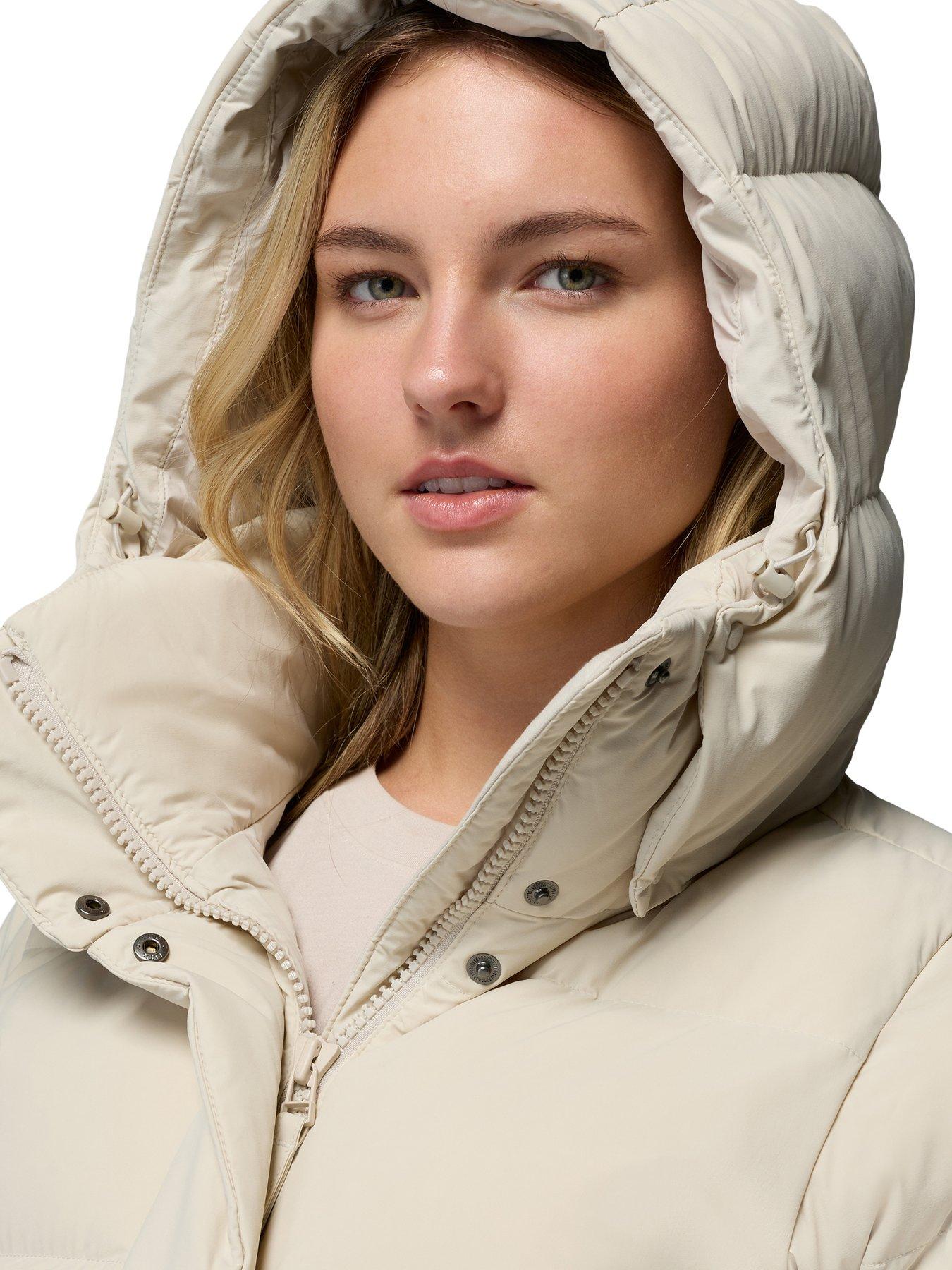 Image 4 of 6 of Columbia Women's Amaze Puff Hooded Jacket - Beige