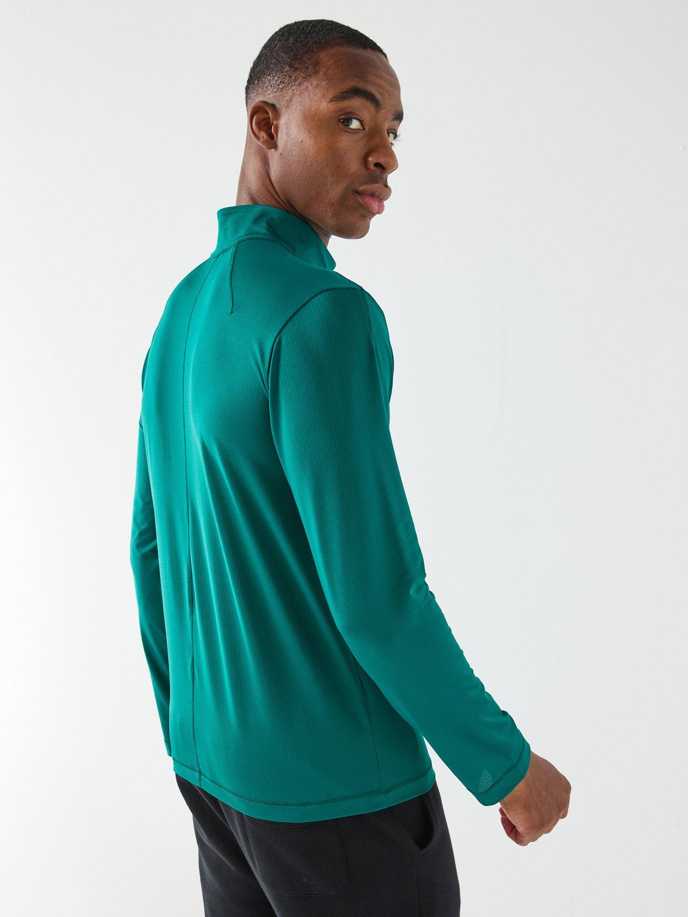 calvin-klein-sport-ck-icon-performance-14-zip-sweat-top-greendetail