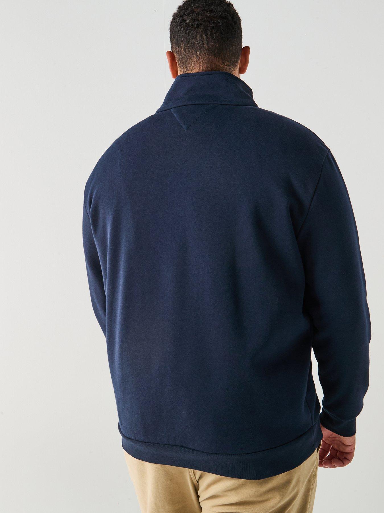 tommy-hilfiger-big-amp-tall-global-stripe-zip-through-track-top-navystillFront