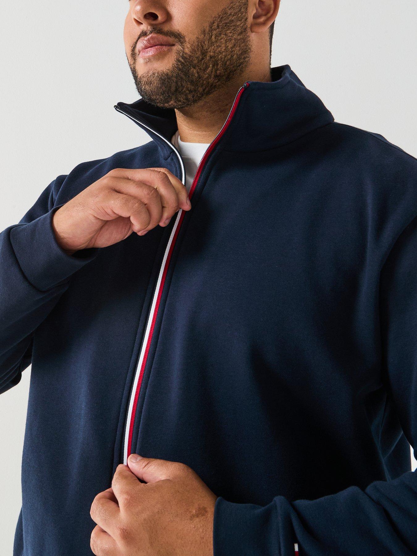 tommy-hilfiger-big-amp-tall-global-stripe-zip-through-track-top-navyoutfit