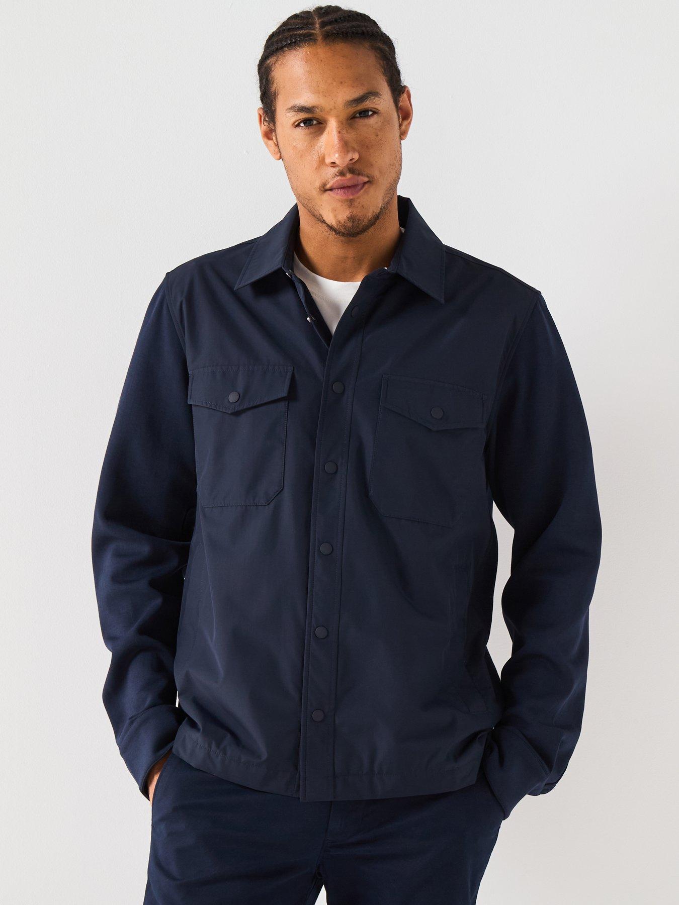 tommy-hilfiger-mix-media-intechno-overshirt-sweat-navyfront