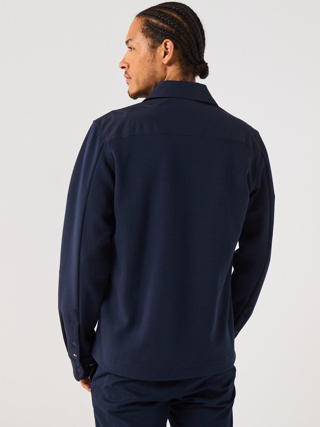 tommy-hilfiger-mix-media-intechno-overshirt-sweat-navystillFront