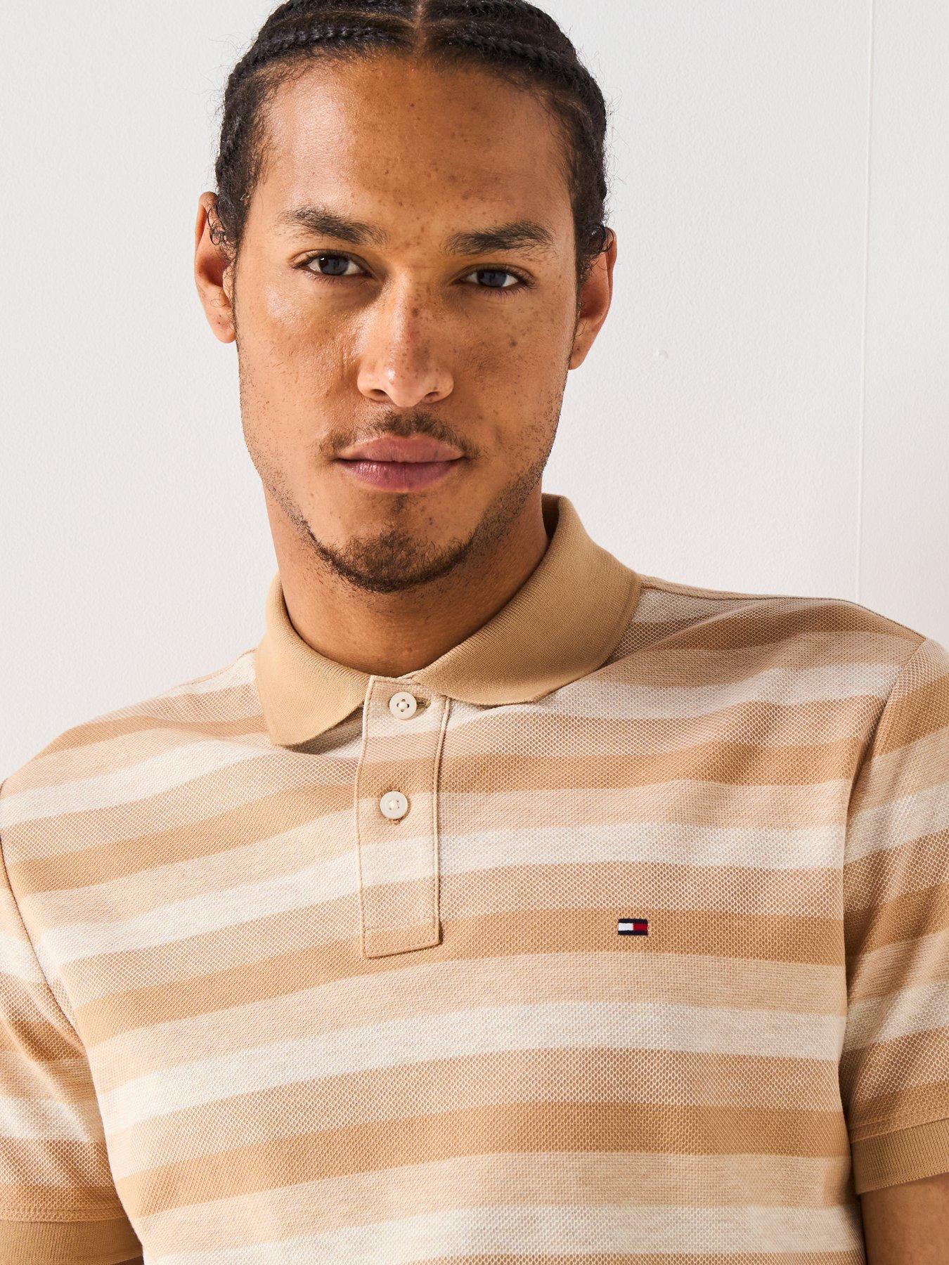 tommy-hilfiger-stripe-structure-polo-shirt-beigedetail