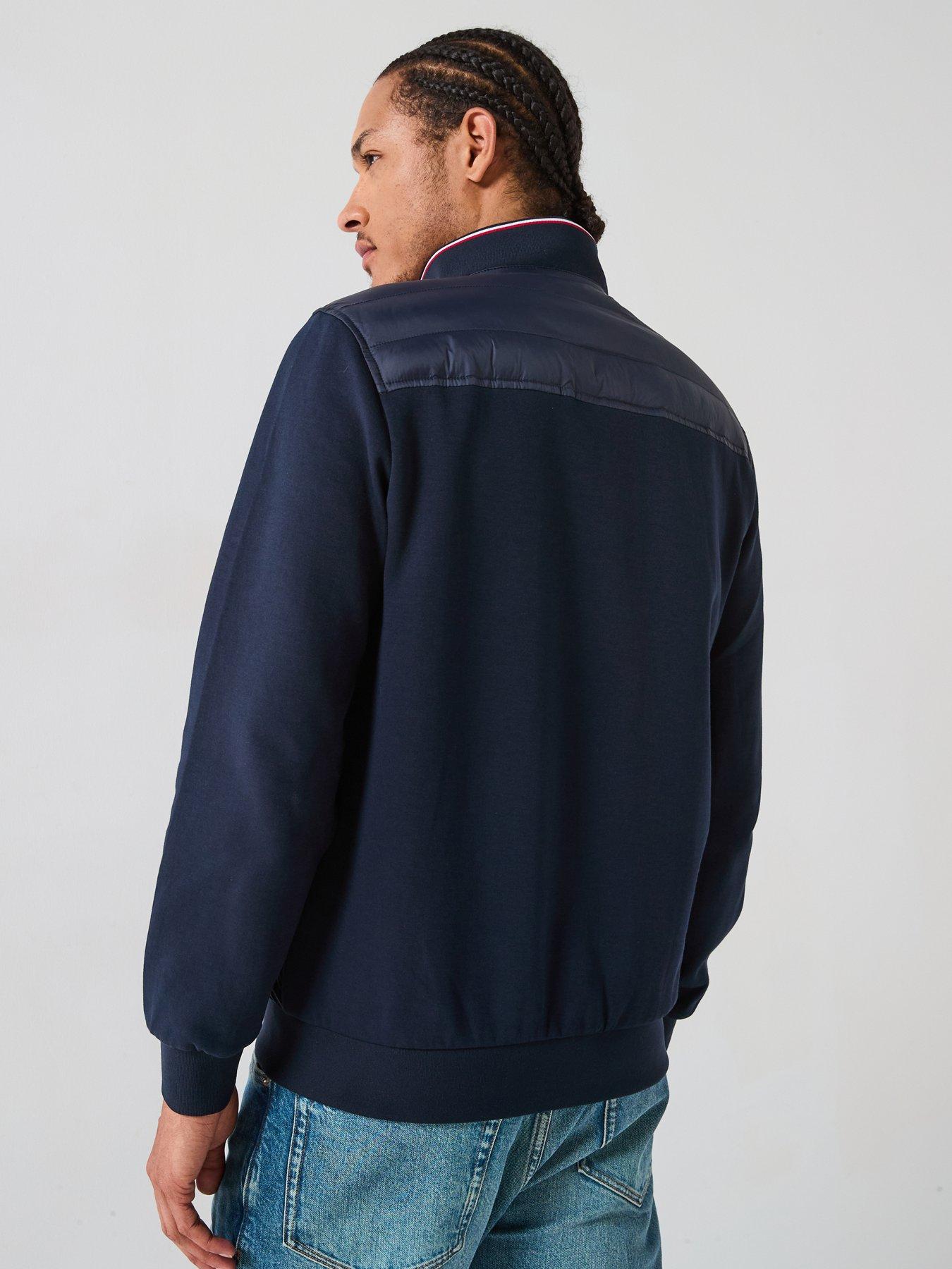 tommy-hilfiger-mix-media-essential-stand-collar-sweat-jacket-navystillFront