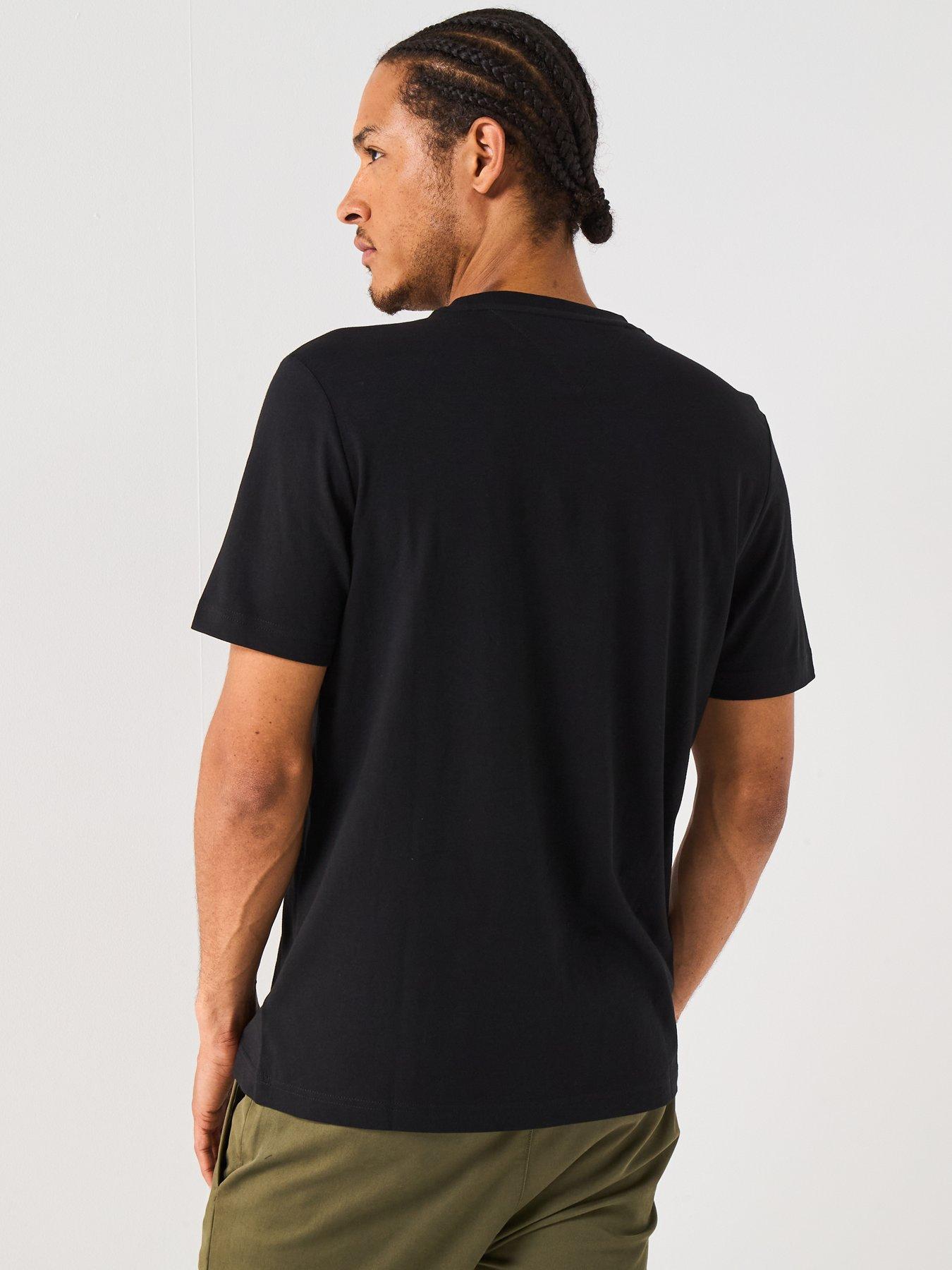 tommy-hilfiger-linear-flag-graphic-t-shirt-blackstillFront