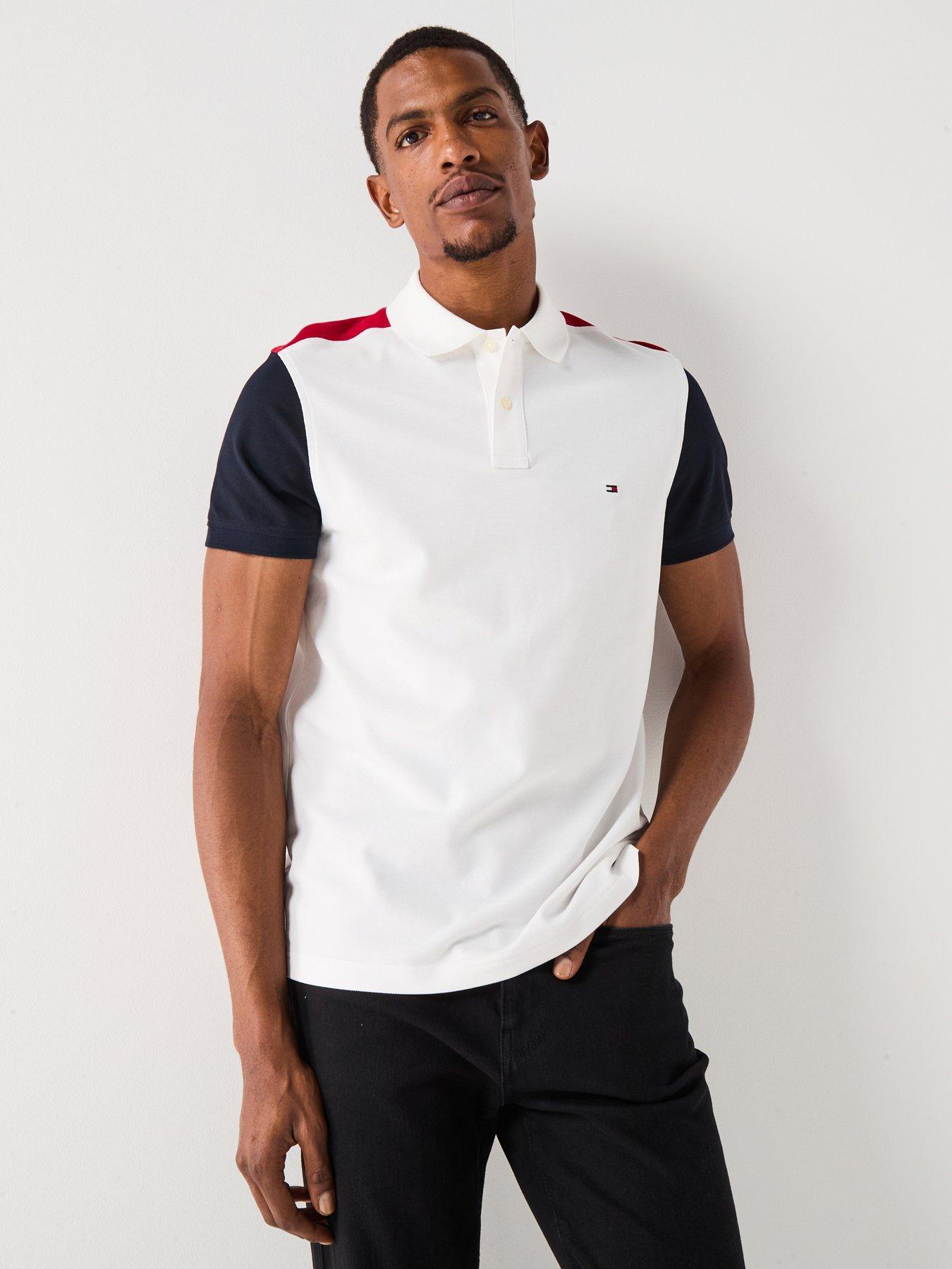 Tommy Hilfiger Short Sleeve Polo Shirt - White