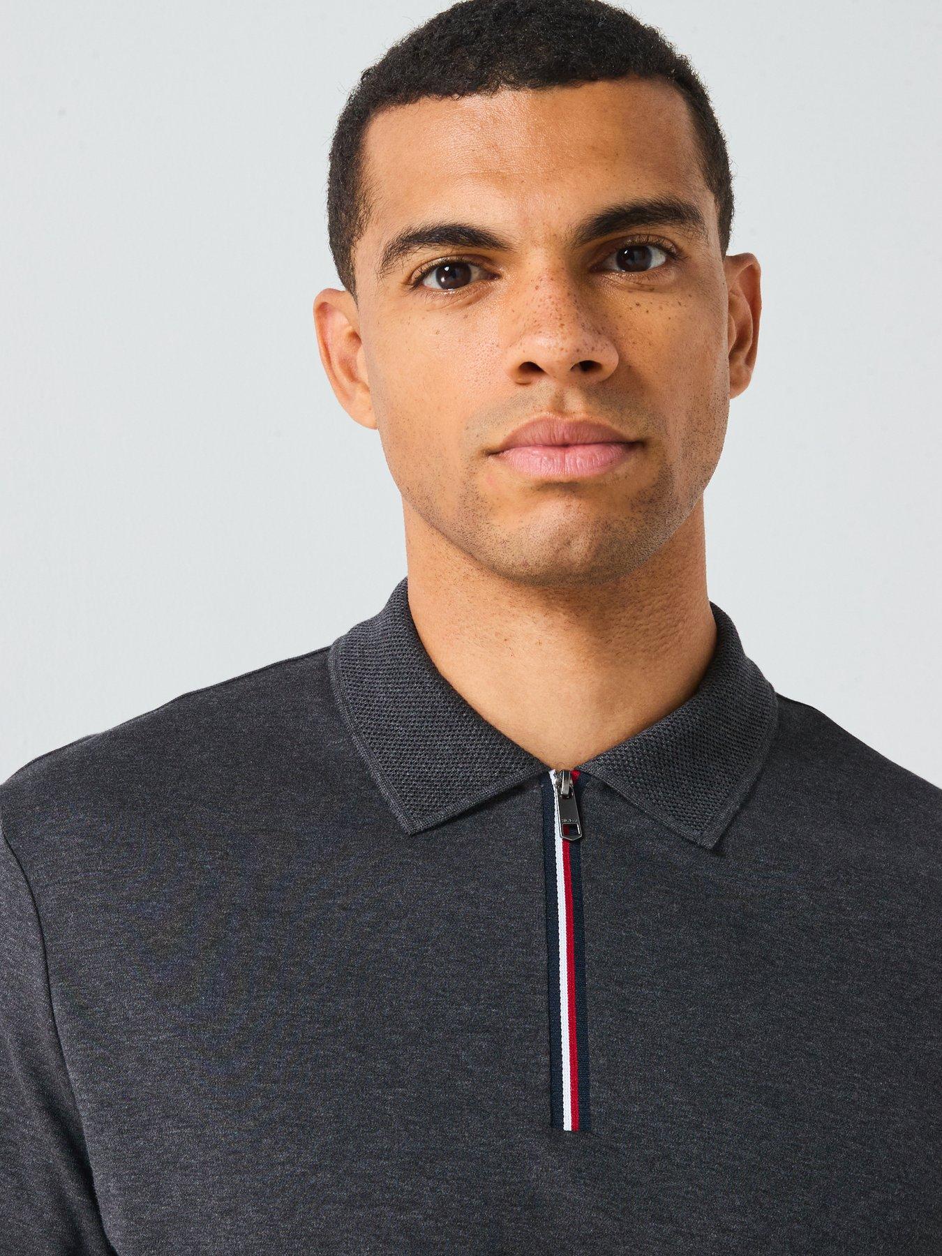tommy-hilfiger-long-sleeve-zip-interlock-polo-shirt-dark-greydetail