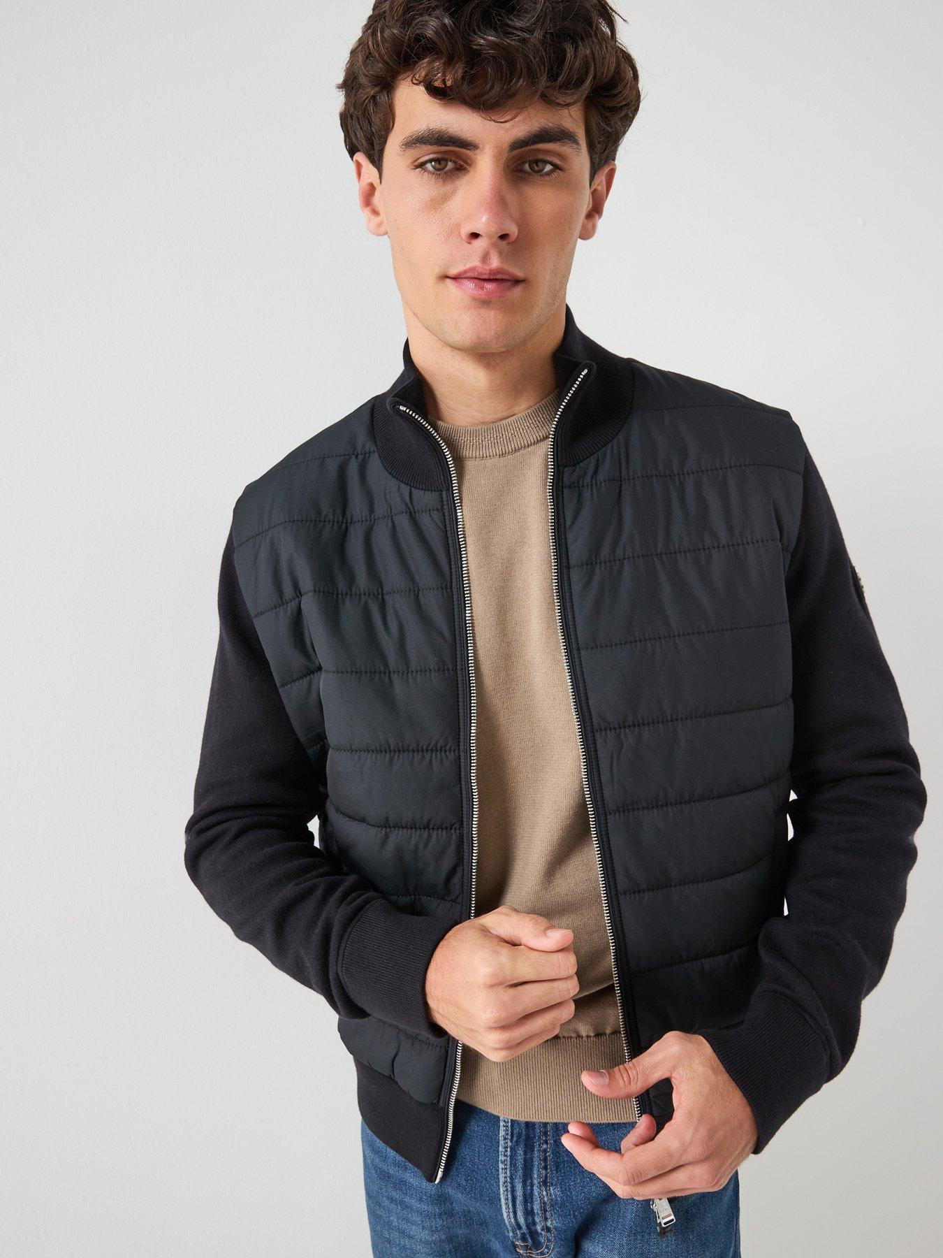 boss-h-hernesto-regular-fit-nylon-front-zip-thru-knitted-jacketnbsp--black